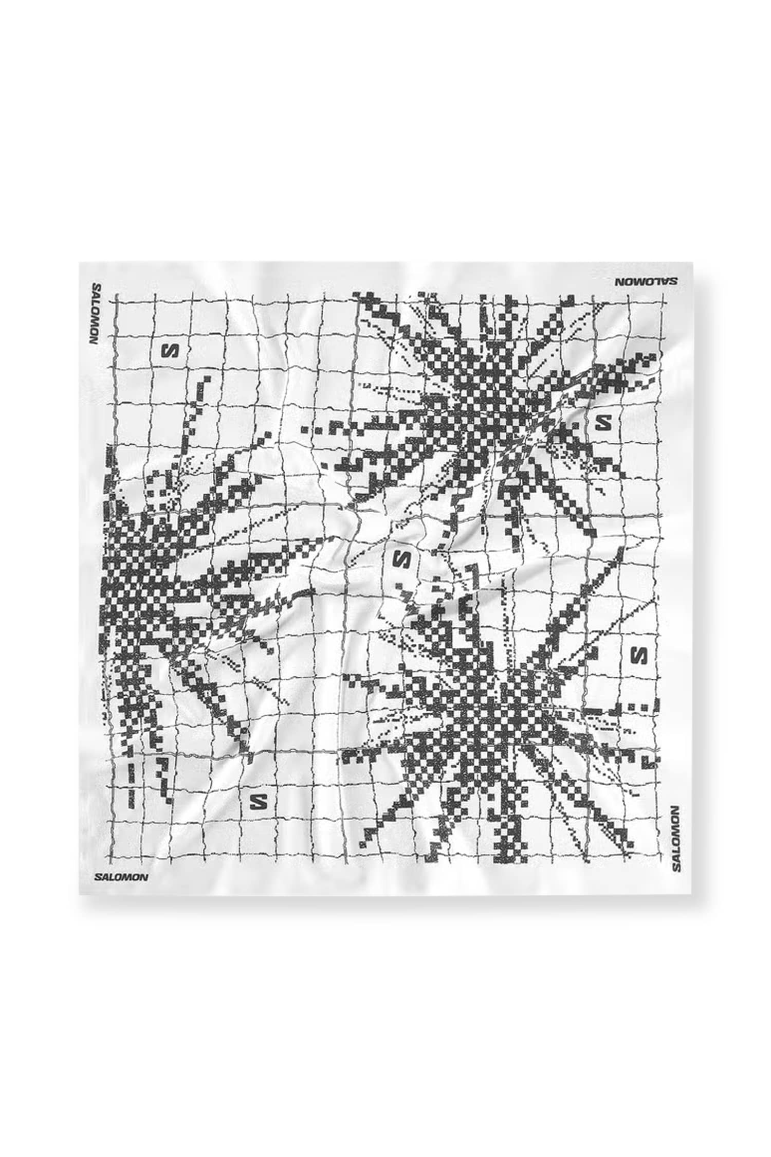 Salomon Graphic Bandana Weiss, Herren, Größe: 1
