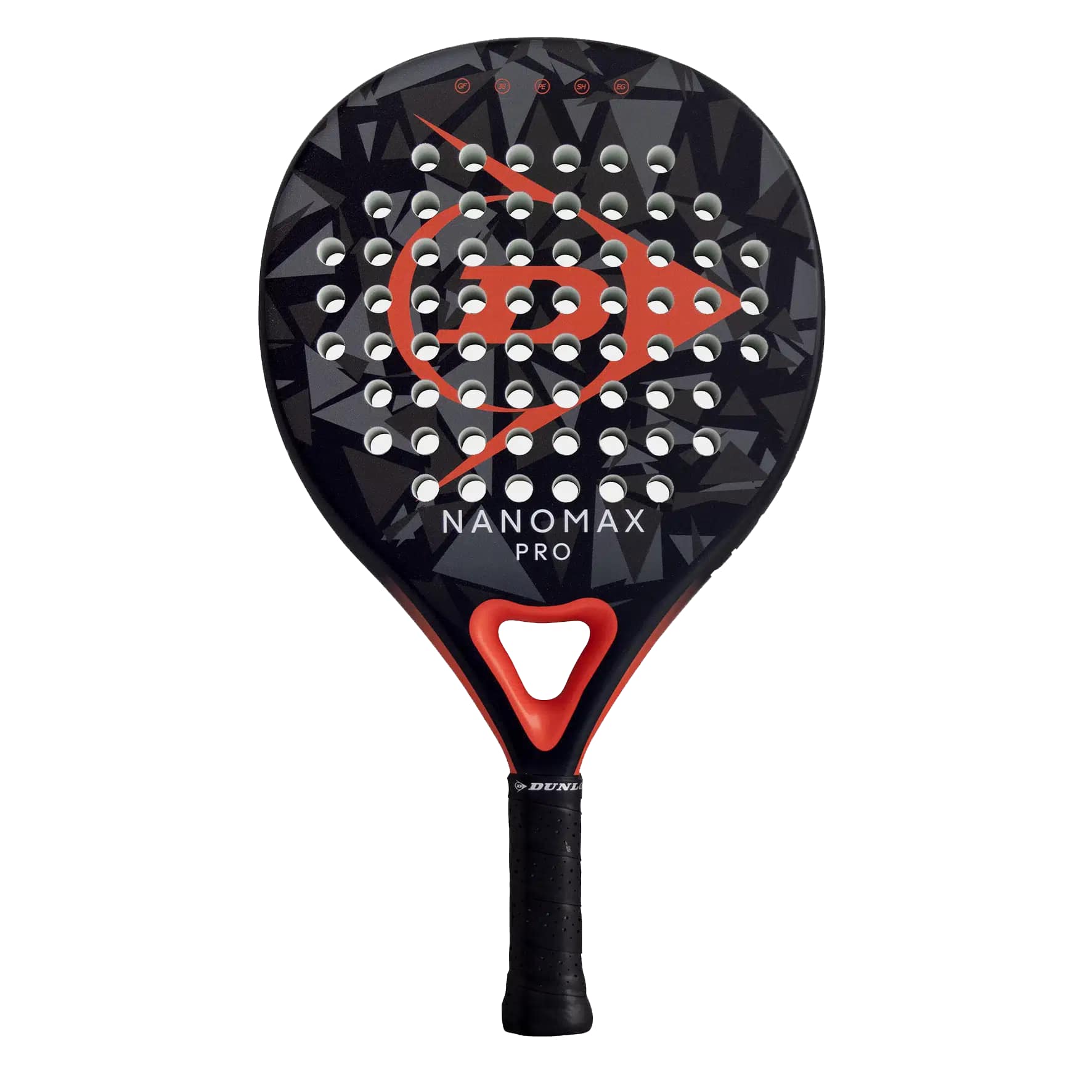 Dunlop Nanomax Pro Padelracket Schwarz, Herren, Größe: ONE SIZE