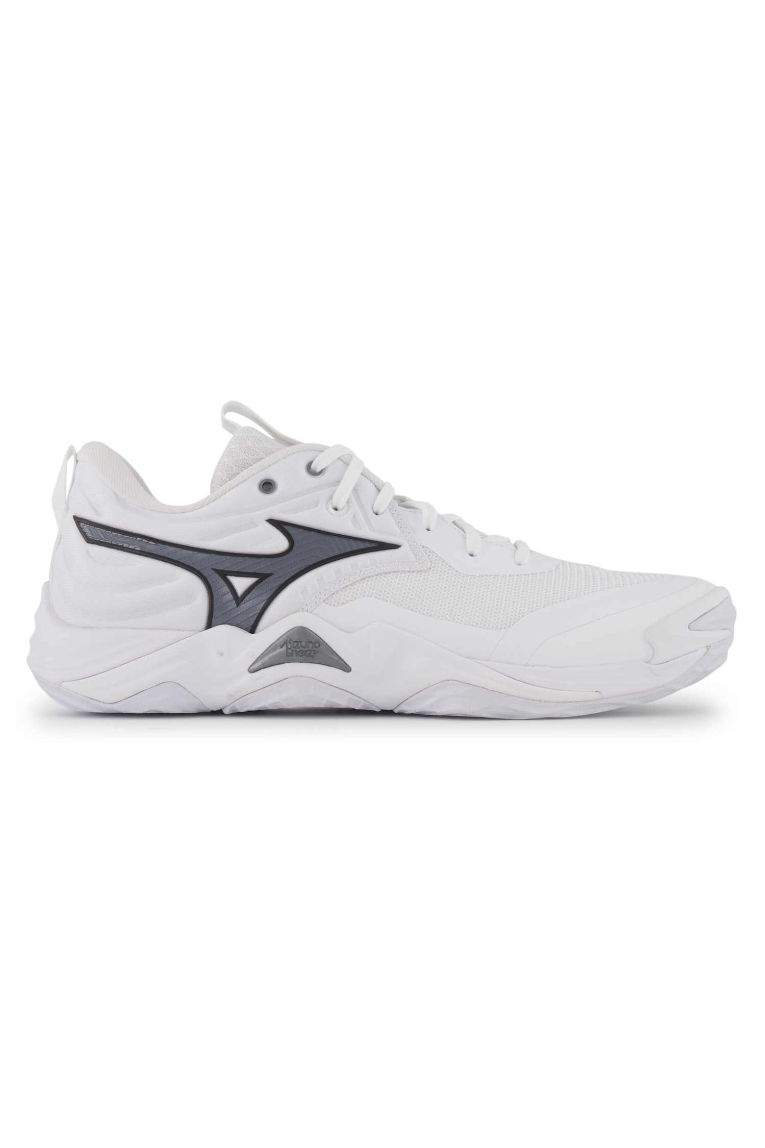 Mizuno Wave Lightning Elite Herren Hallenschuh Grau, Herren, Größe: 11,5