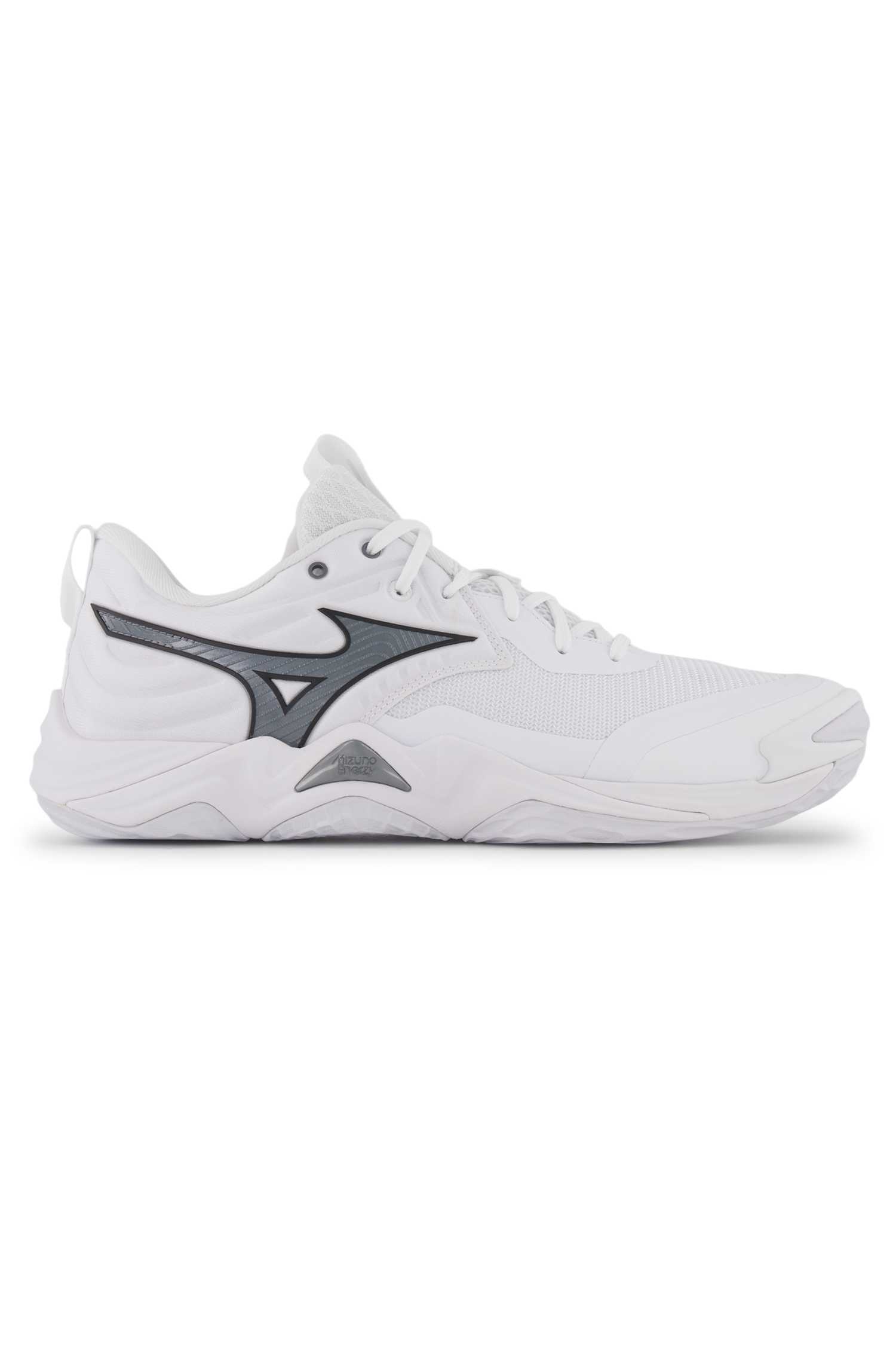 Mizuno Wave Momentum Elite Herren Hallenschuh Grau, Herren, Größe: 10
