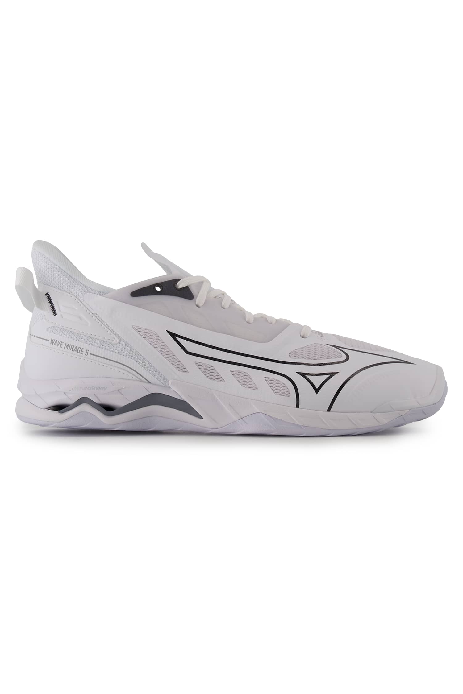 Image of Mizuno Wave Mirage 5 Herren Hallenschuh Schwarz, Herren, Größe: 10