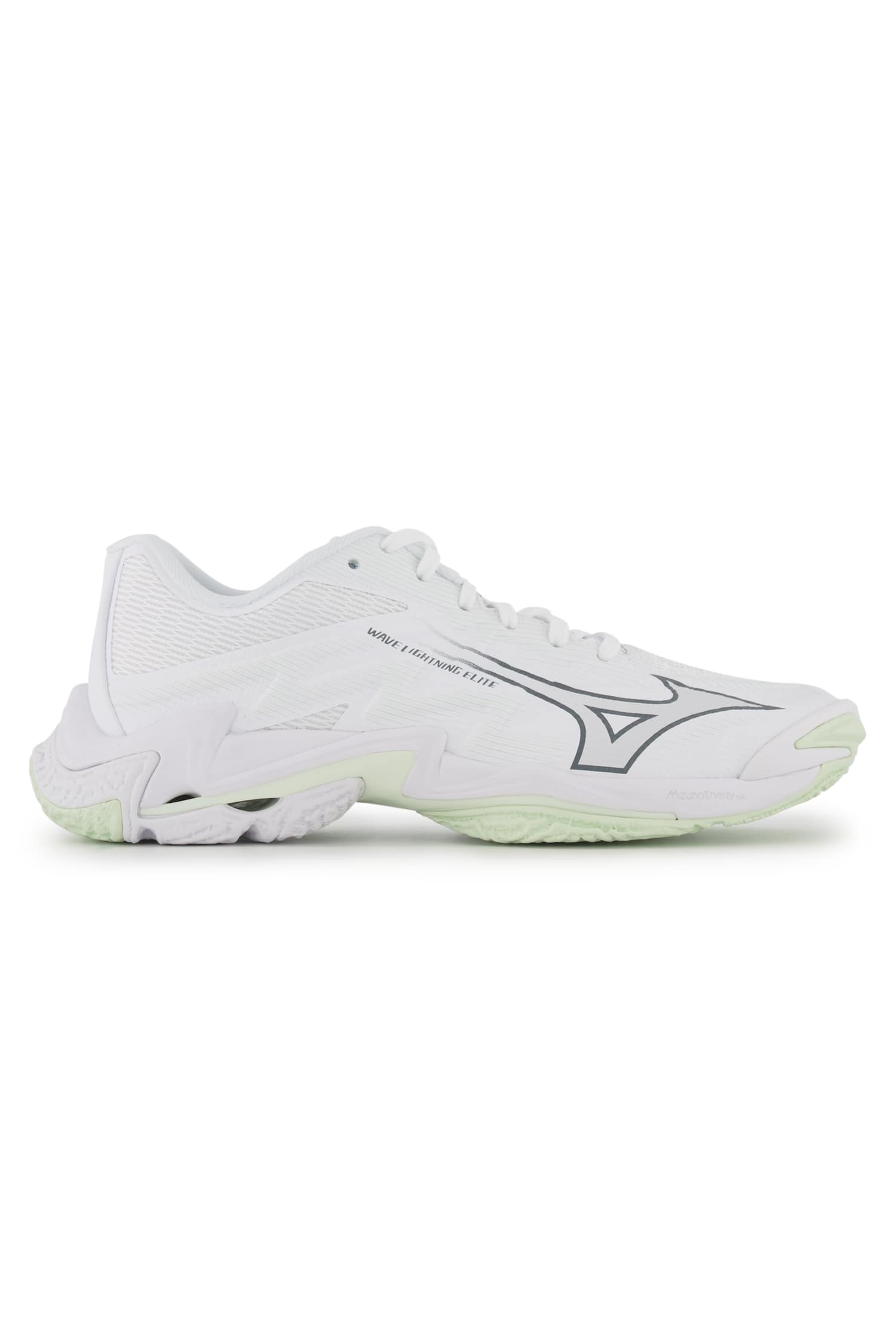 Mizuno Wave Lightning Elite Damen Hallenschuh Weiss, Damen, Größe: 6
