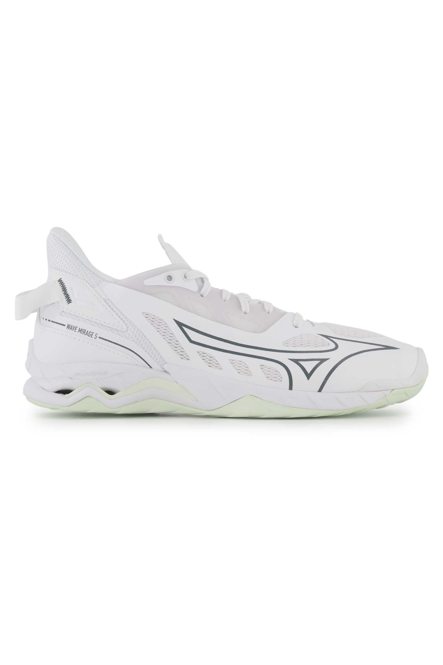 Mizuno Wave Mirage 5 Damen Hallenschuh Grün, Damen, Größe: 5,5