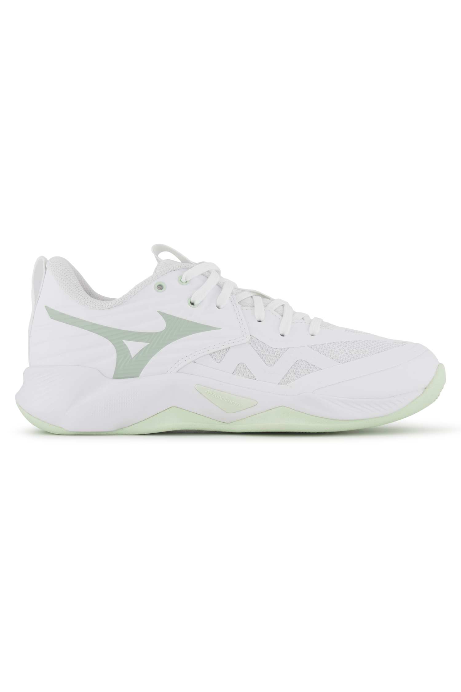 Mizuno Wave Momentum Pro Damen Hallenschuh Grau, Damen, Größe: 4