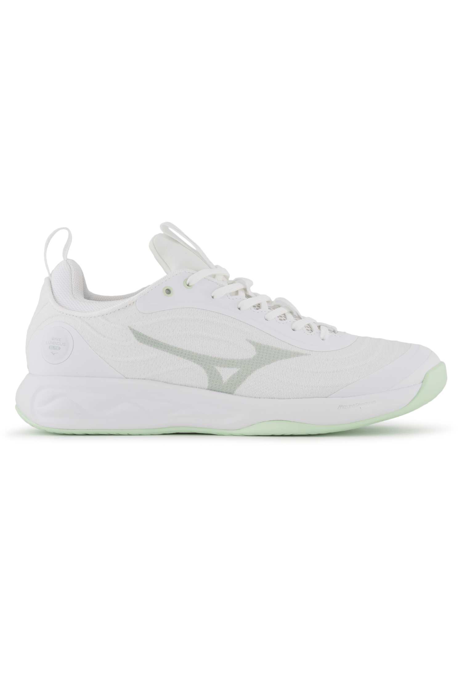 Image of Mizuno Wave Luminous Elite Damen Hallenschuh Grau, Damen, Größe: 3 1/2