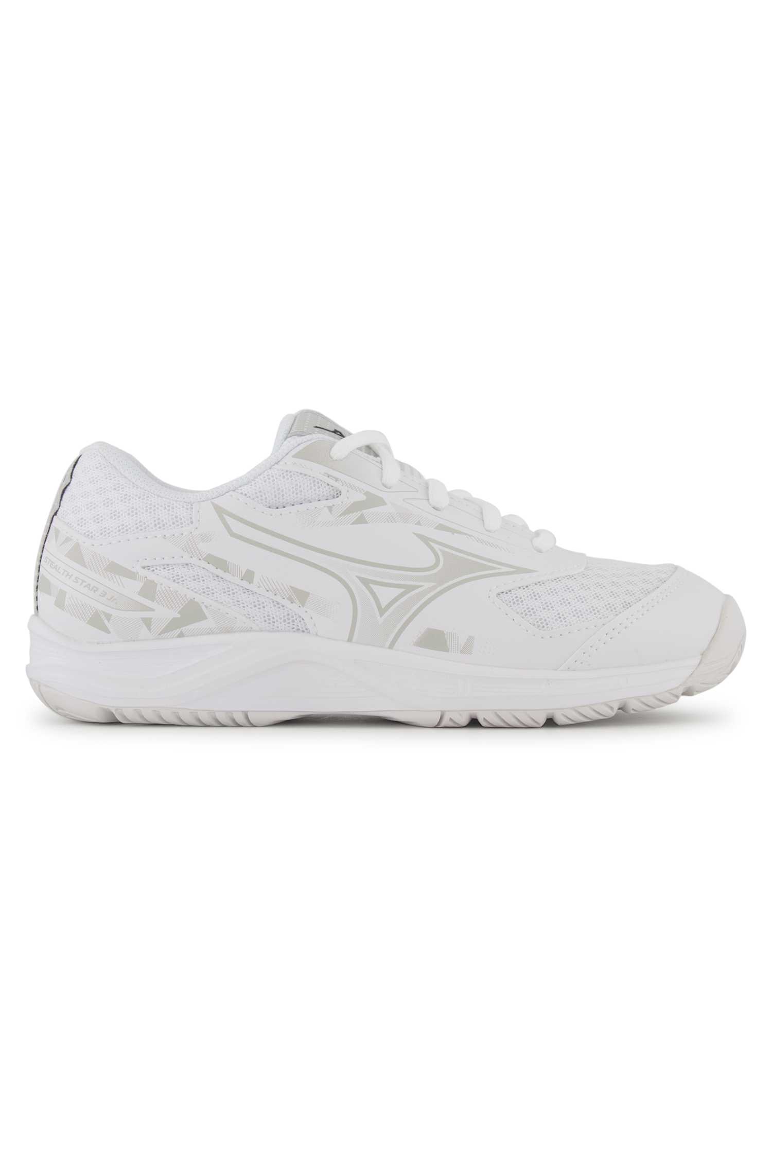 Mizuno Stealth Star 3 Kinder Hallenschuh Weiss, , Größe: 37