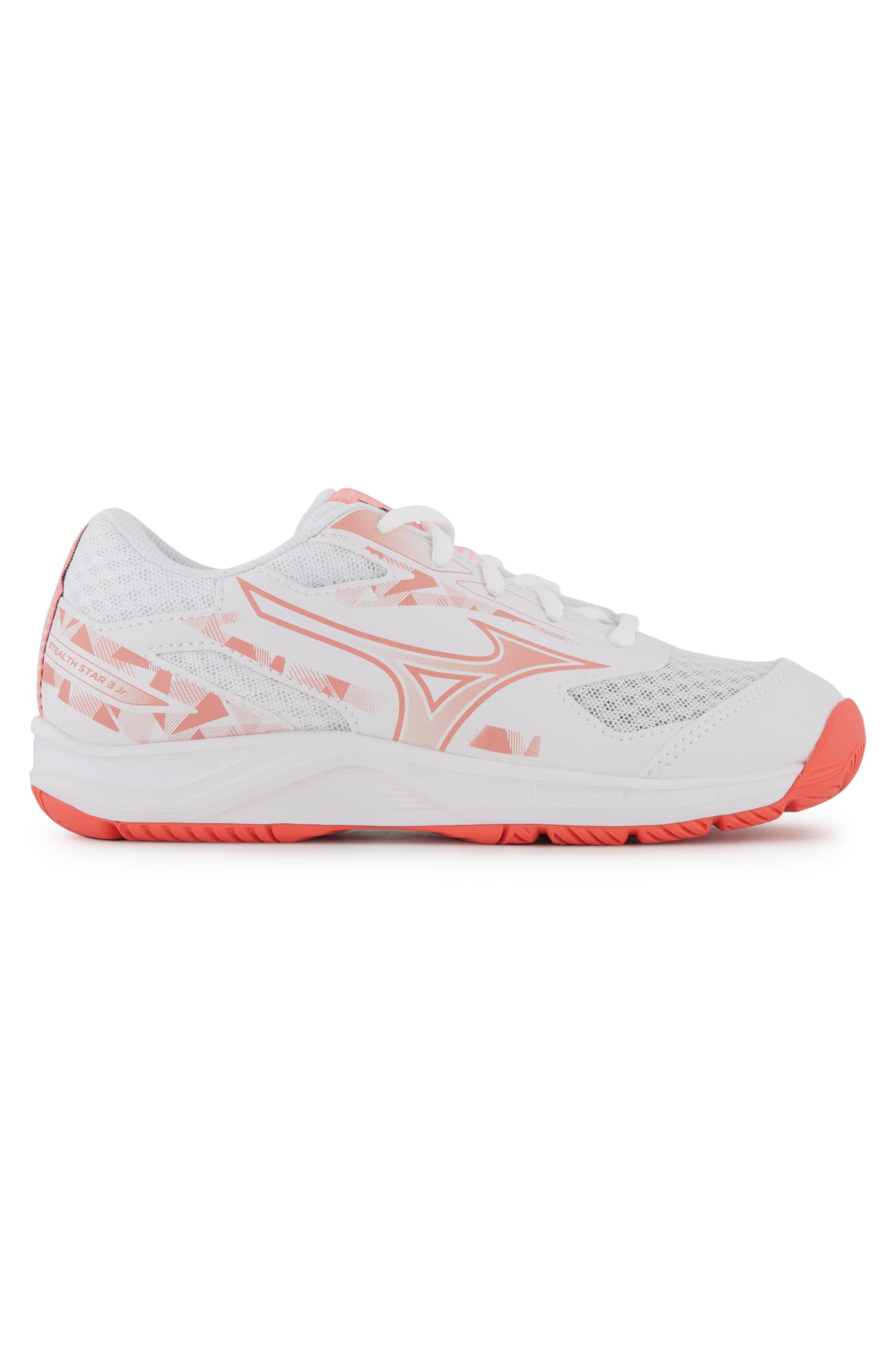 Mizuno Stealth Star 3 Kinder Hallenschuh Weiss, , Größe: 36