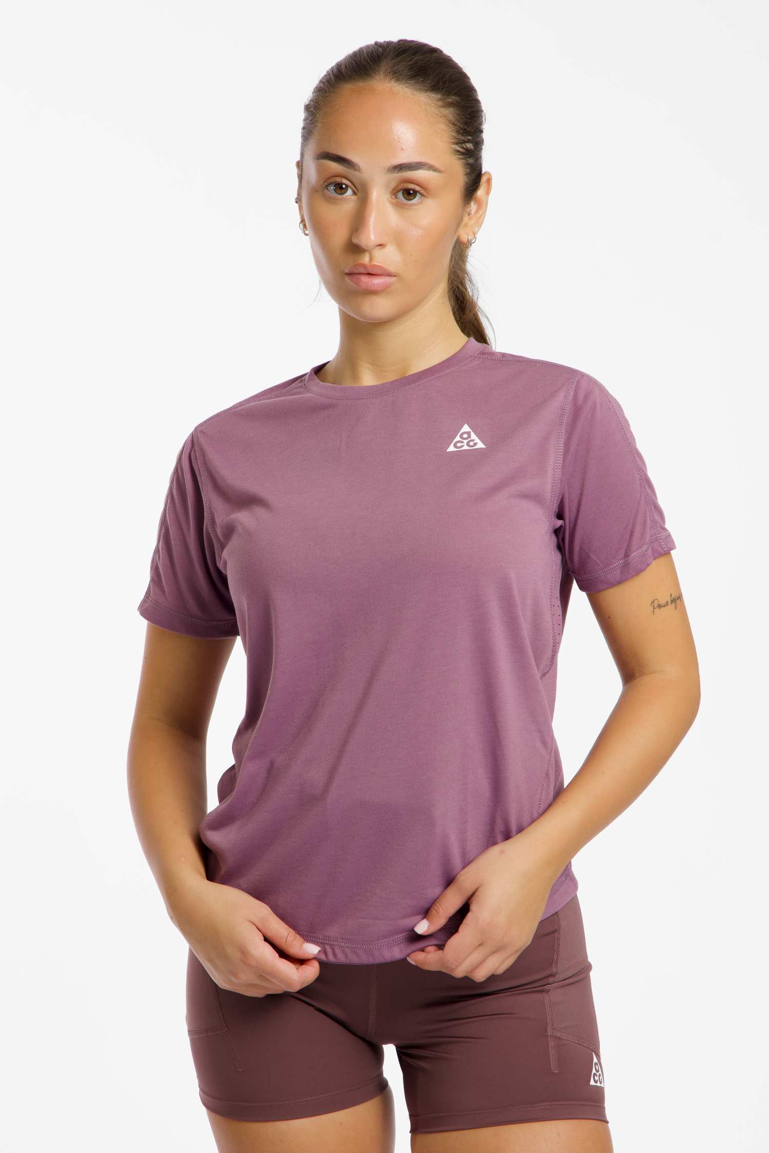 Image of Nike ACG Trail Damen T-Shirt Lila, Damen, Größe: L