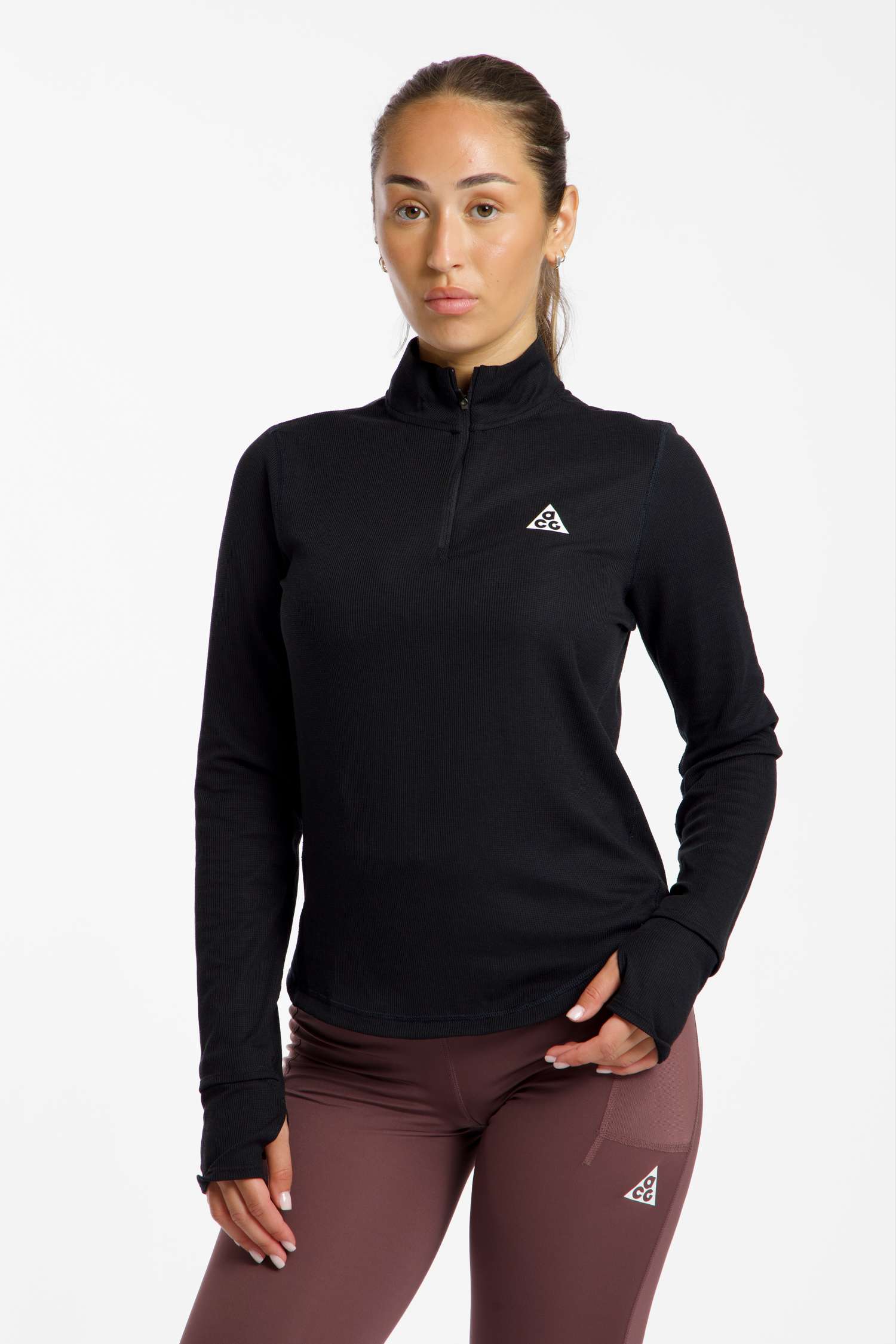 Image of Nike ACG Dri-FIT Damen Longsleeve Schwarz, Damen, Größe: L