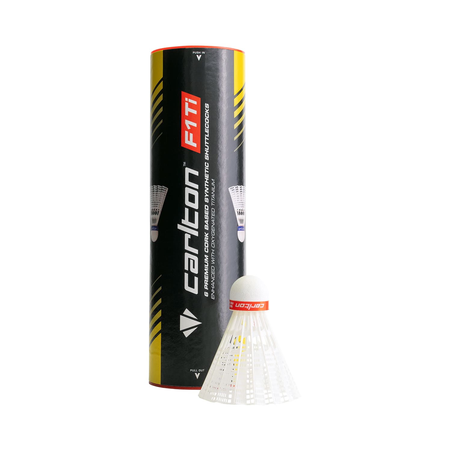 Dunlop 12-Pack F1 TI White Fast Shuttle Weiss, , Größe: ONE SIZE