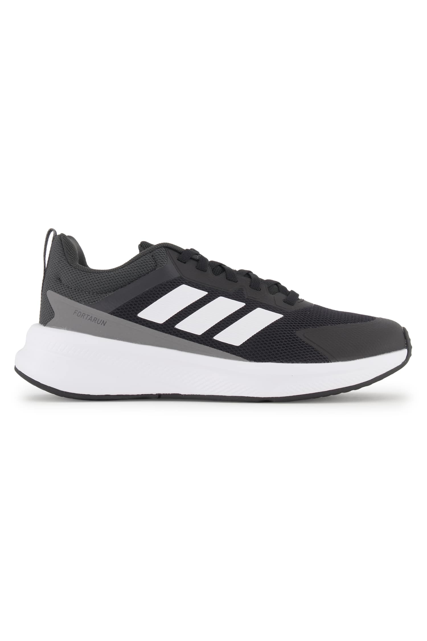 Image of adidas FortaRun 4.0 Kinder Hallenschuh Schwarz, , Größe: 36