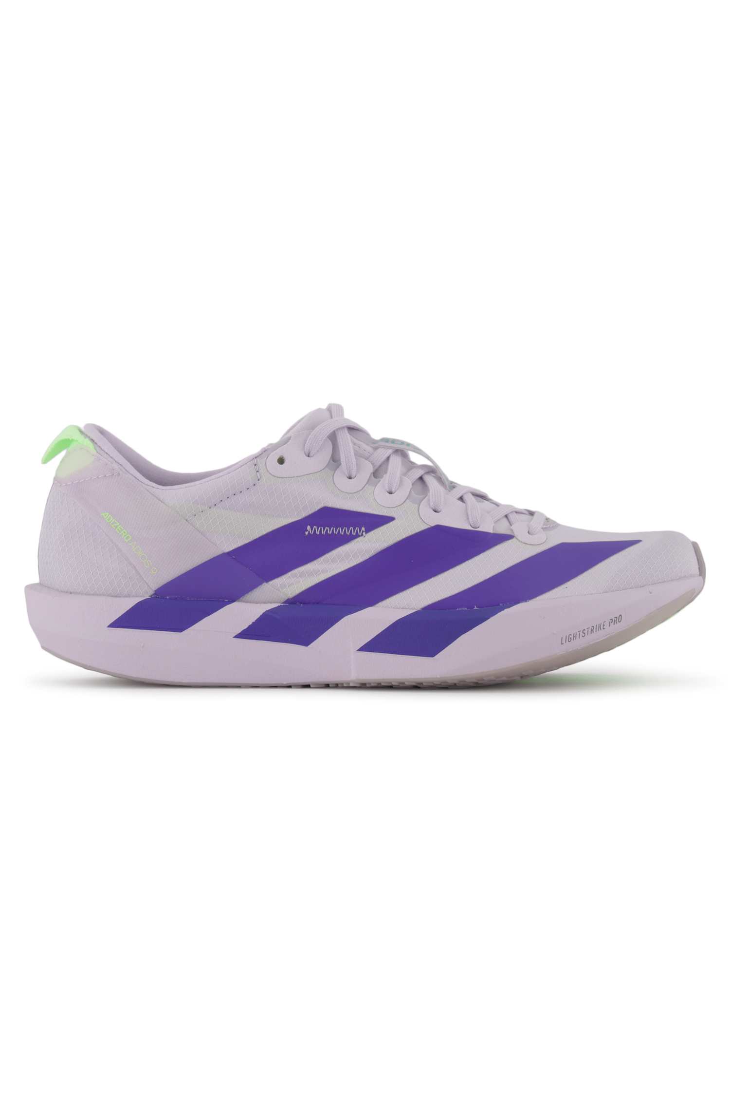 adidas Adizero Adios 9 Damen Laufschuh Lila, Damen, Größe: 5
