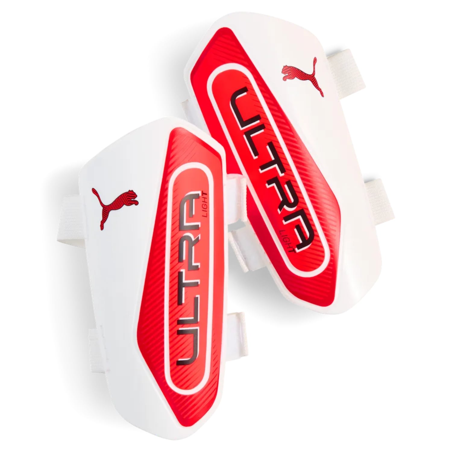 PUMA ULTRA Light Strap Schienbeinschoner Weiss, Herren, Größe: M