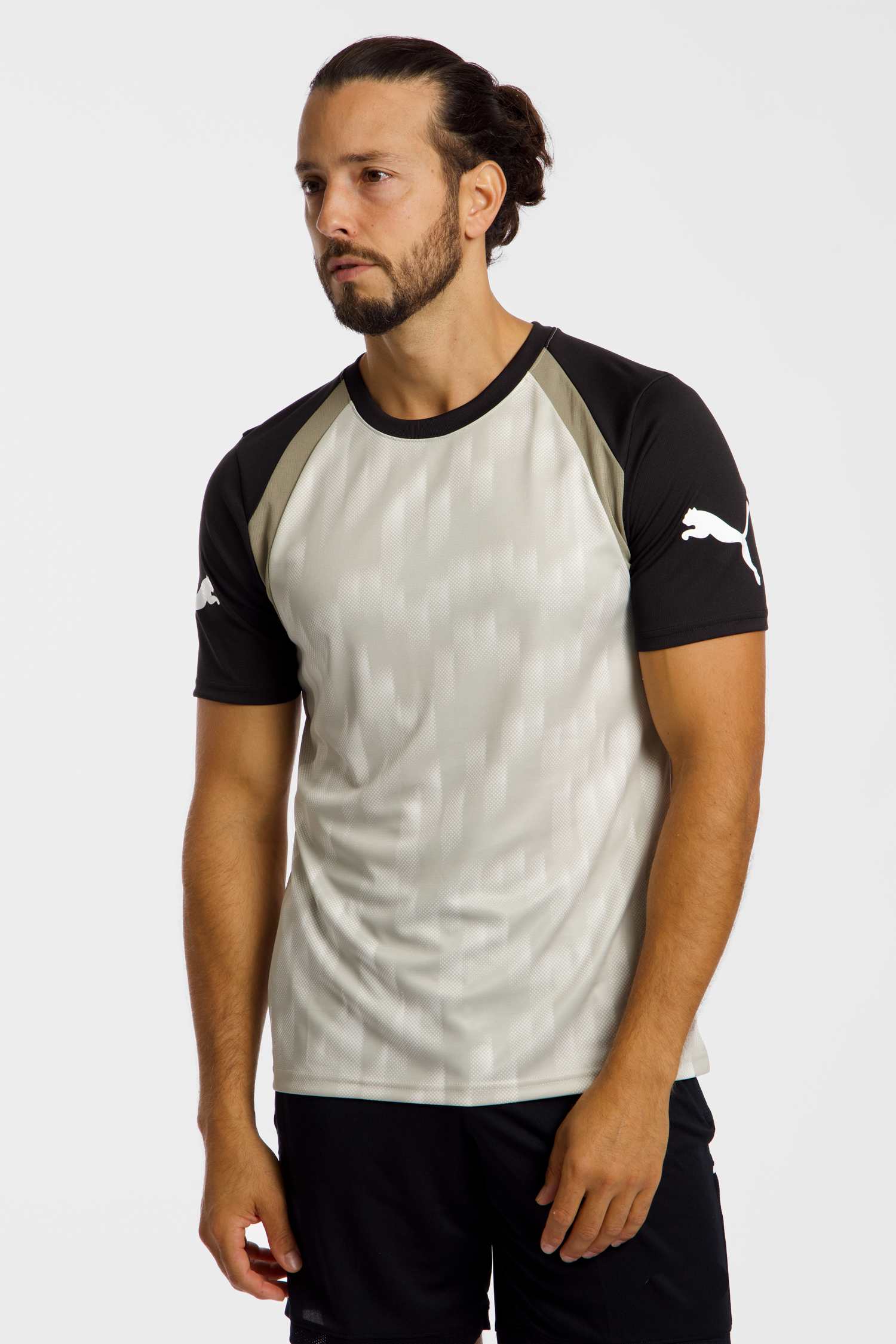 PUMA IndividualFINAL Herren T-Shirt Weiss, Herren, Größe: L