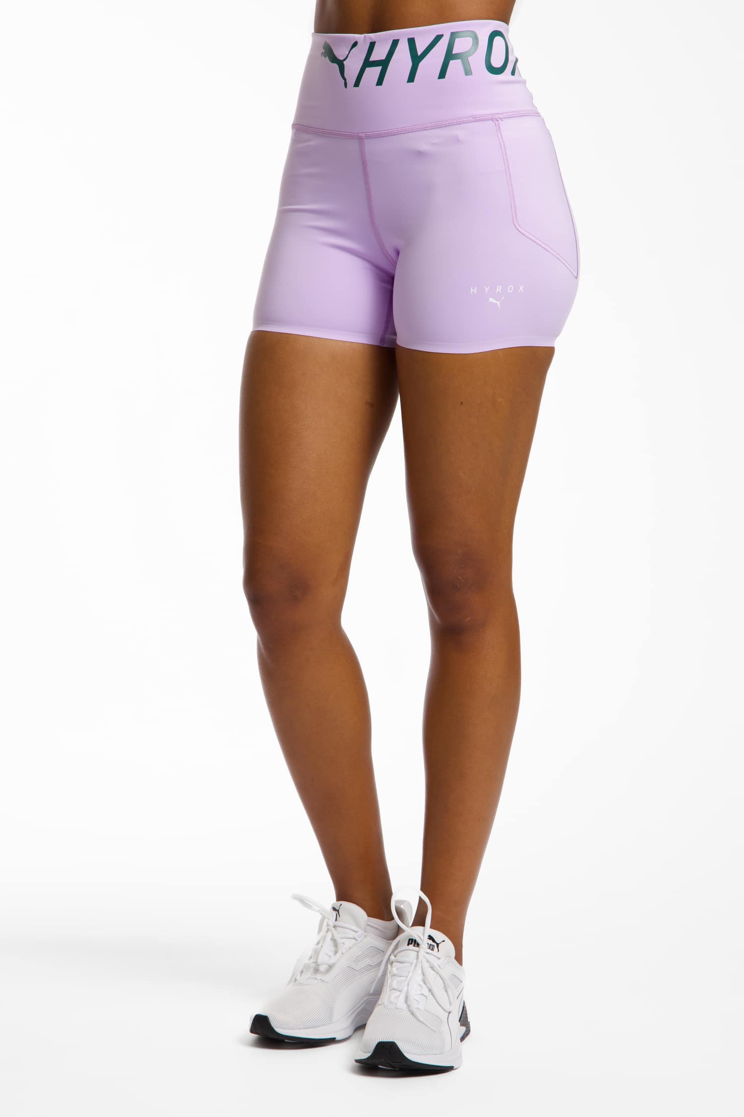 Image of PUMA x HYROX PWRMODE 4" Damen Short Flieder, Damen, Größe: L