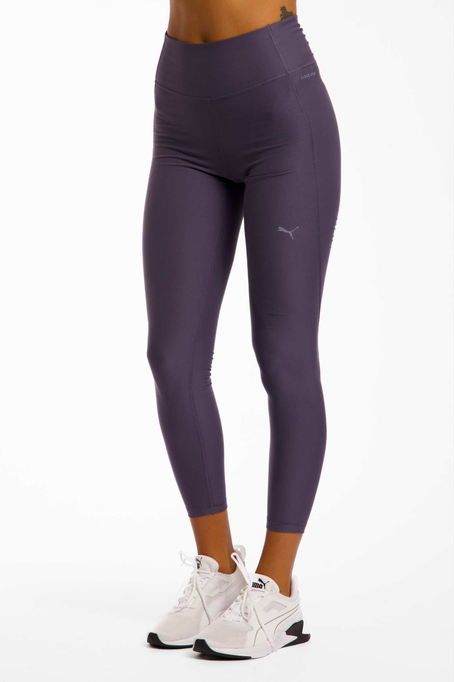 PUMA CLOUDSPUN High Waist Damen Tight Lila, Damen, Größe: XS