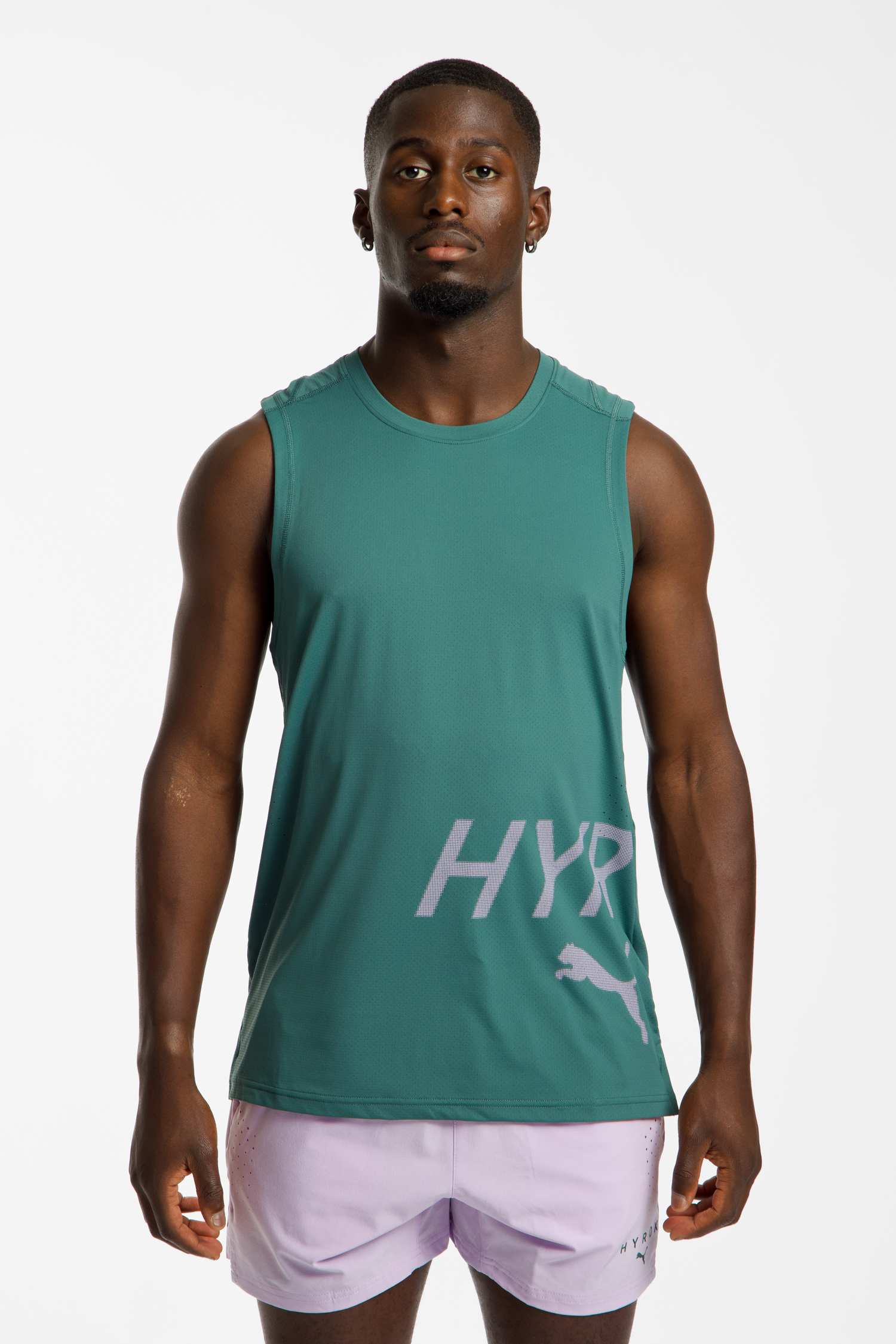 Image of PUMA x HYROX PWRMODE Herren Tanktop Grün, Herren, Größe: L