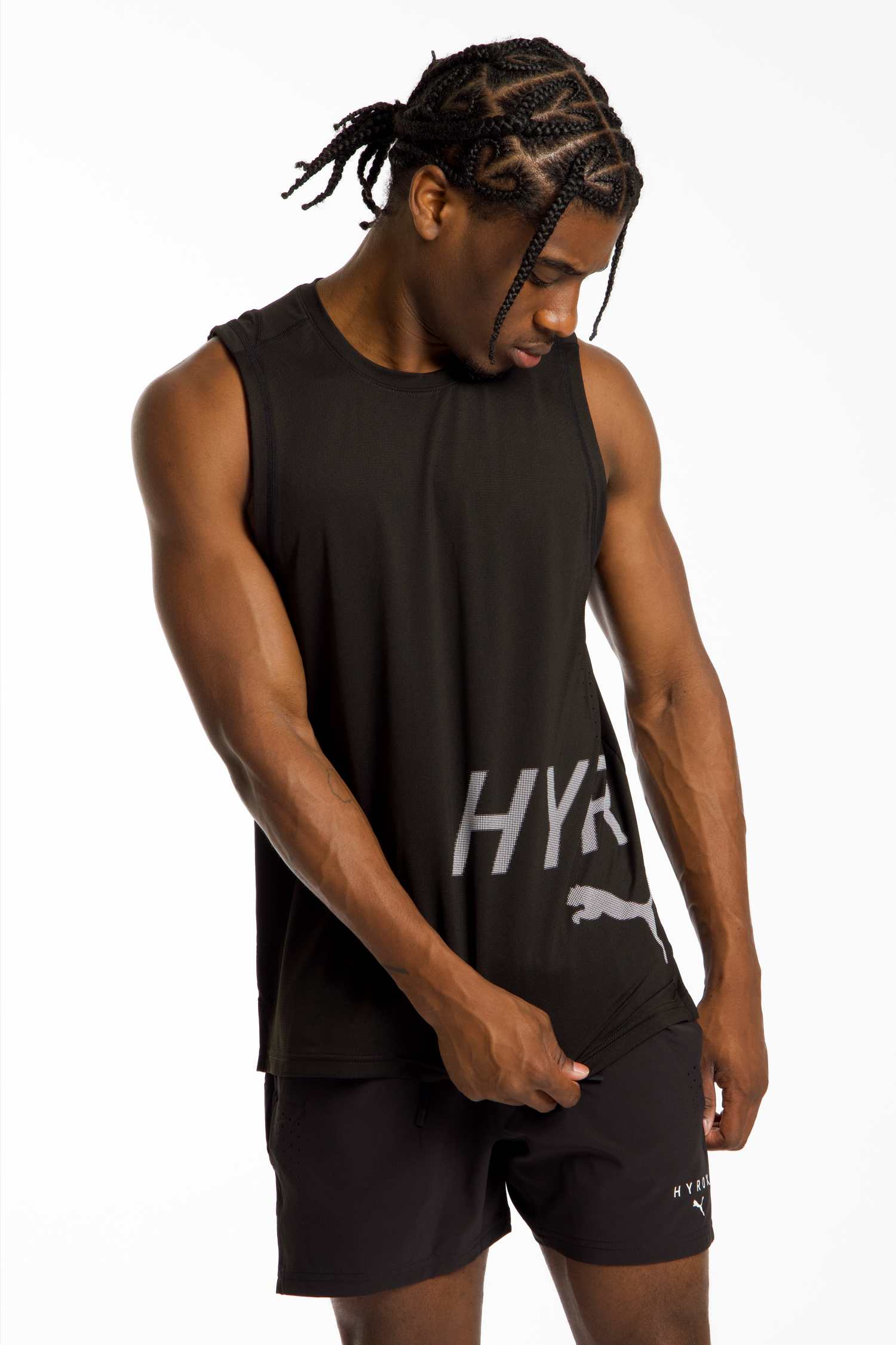 Image of PUMA x HYROX PWRMODE Herren Tanktop Schwarz, Herren, Größe: L