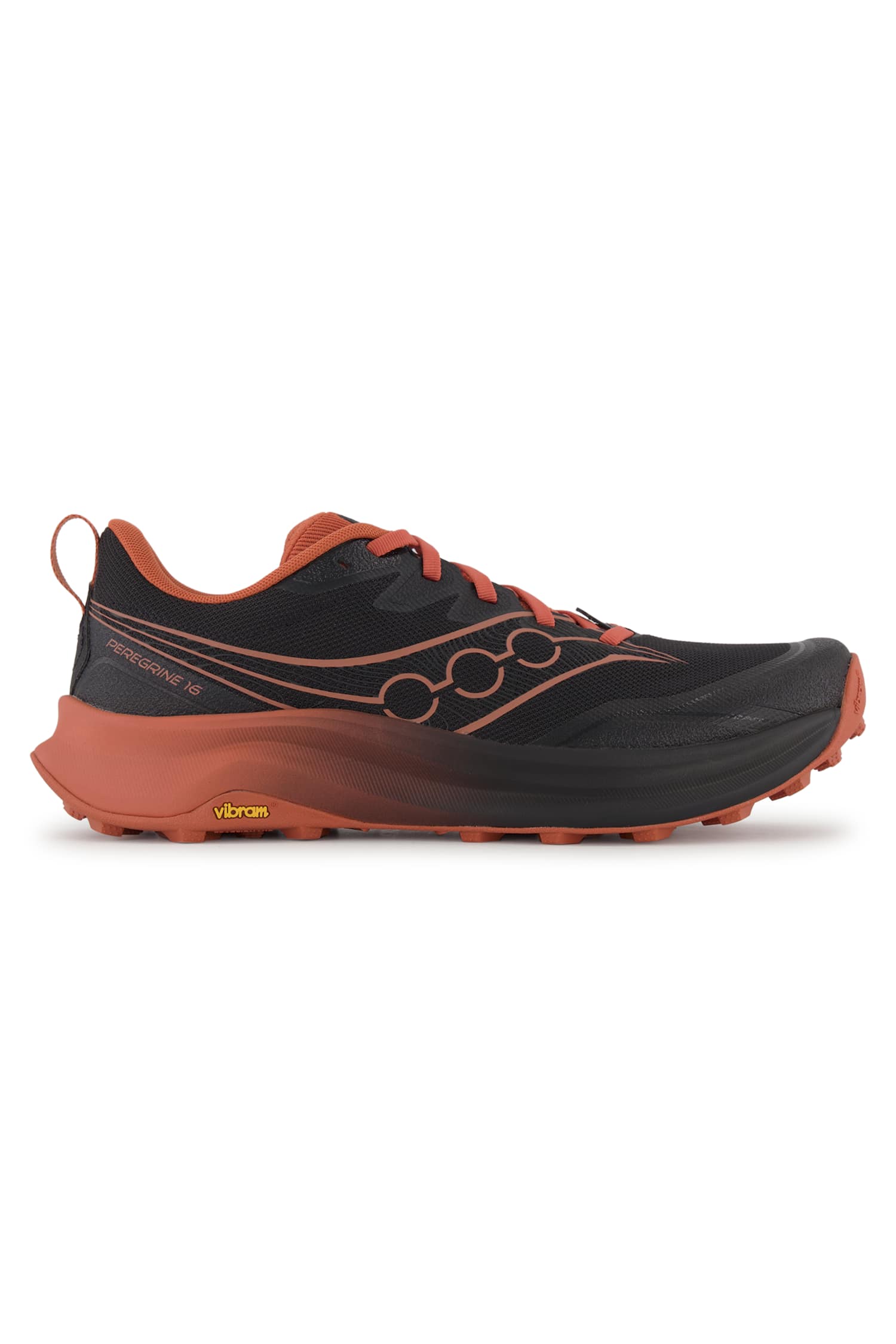 Saucony Peregrine 16 Herren Trailrunningschuh Schwarz, Herren, Größe: 8