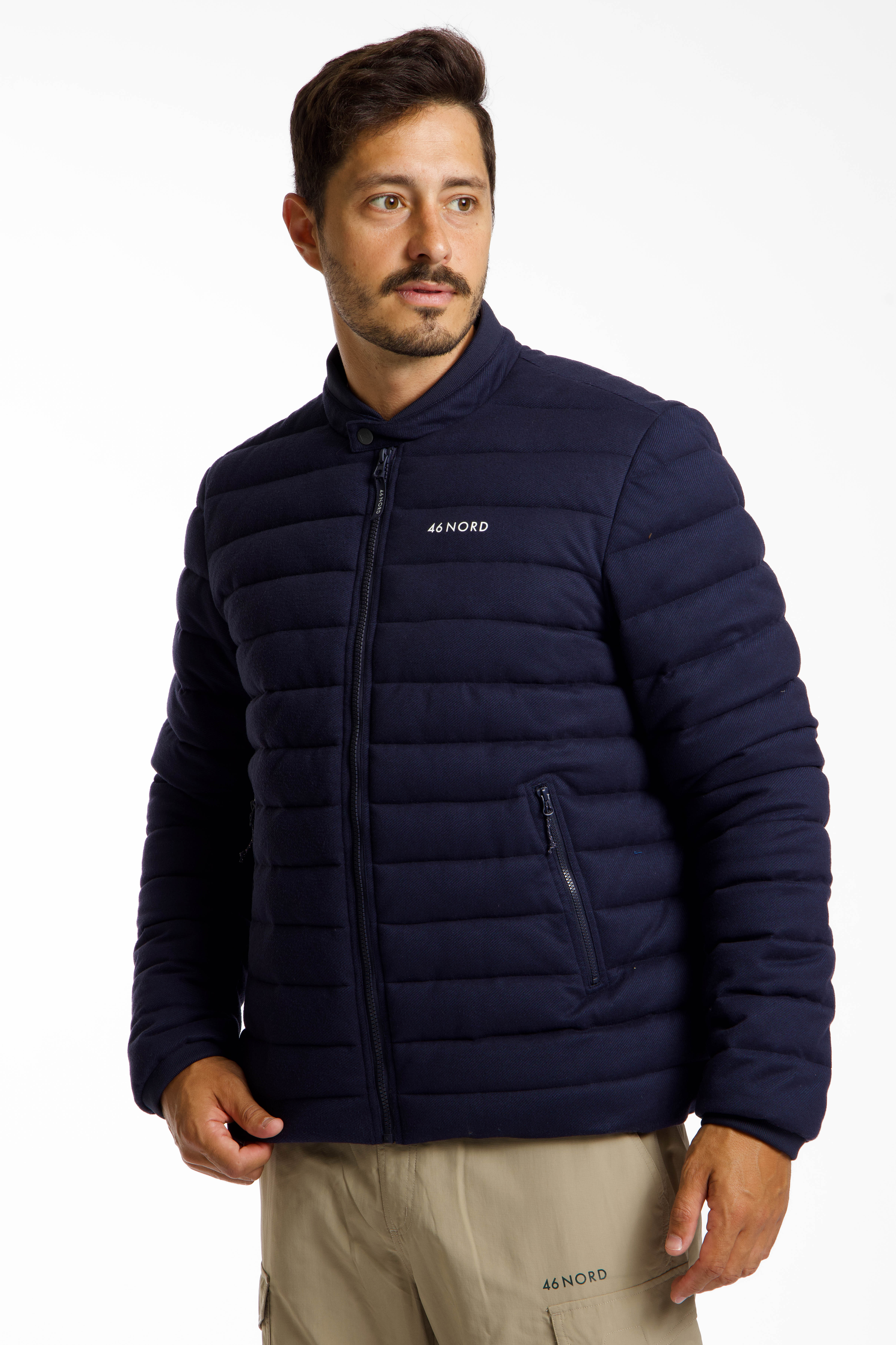 Image of 46 NORD Herren Steppjacke Blau, Herren, Größe: L