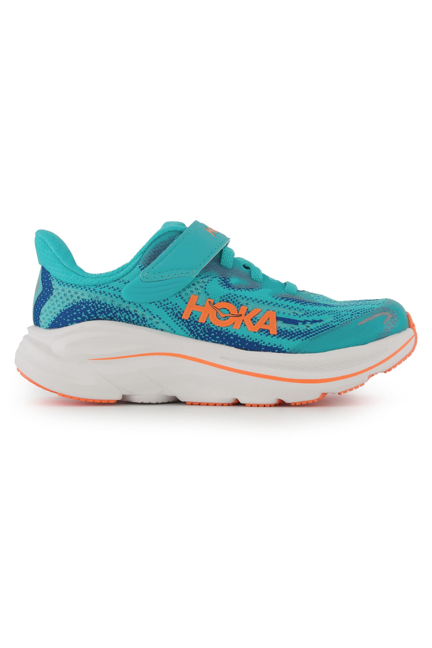 Image of HOKA Clifton 10 Little Kinder Laufschuh Blau, , Größe: 34 2/36