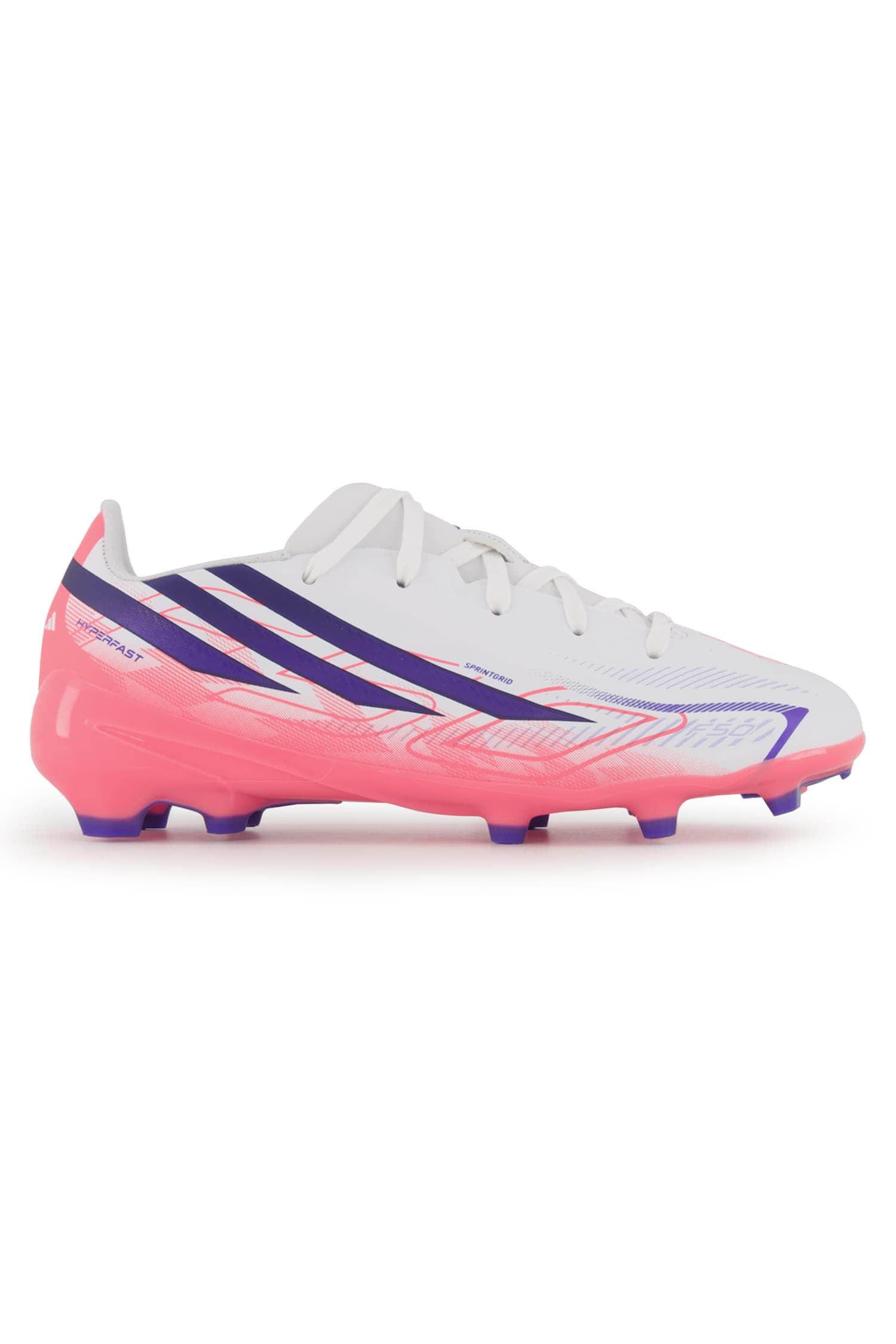 adidas F50 Hyperfast League FG Kinder Fussballschuh Weiss, , Größe: 32