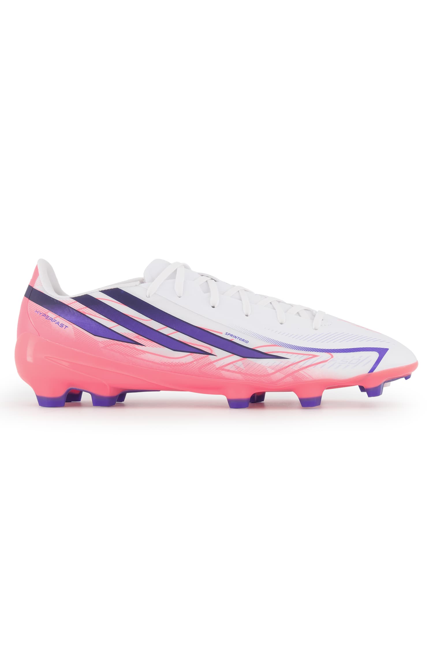adidas F50 Hyperfast League FG Fussballschuh Weiss, Herren, Größe: 10