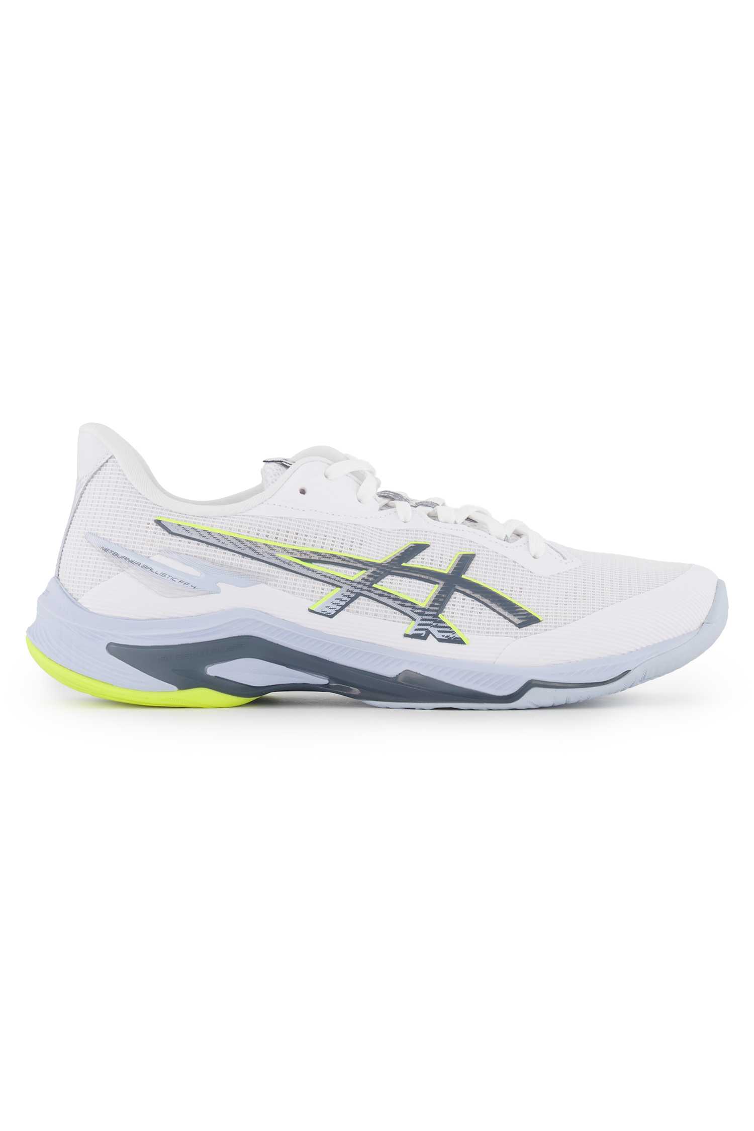 Image of ASICS Netburner Ballistic FF 4 Herren Hallenschuh Weiss, Herren, Größe: 10