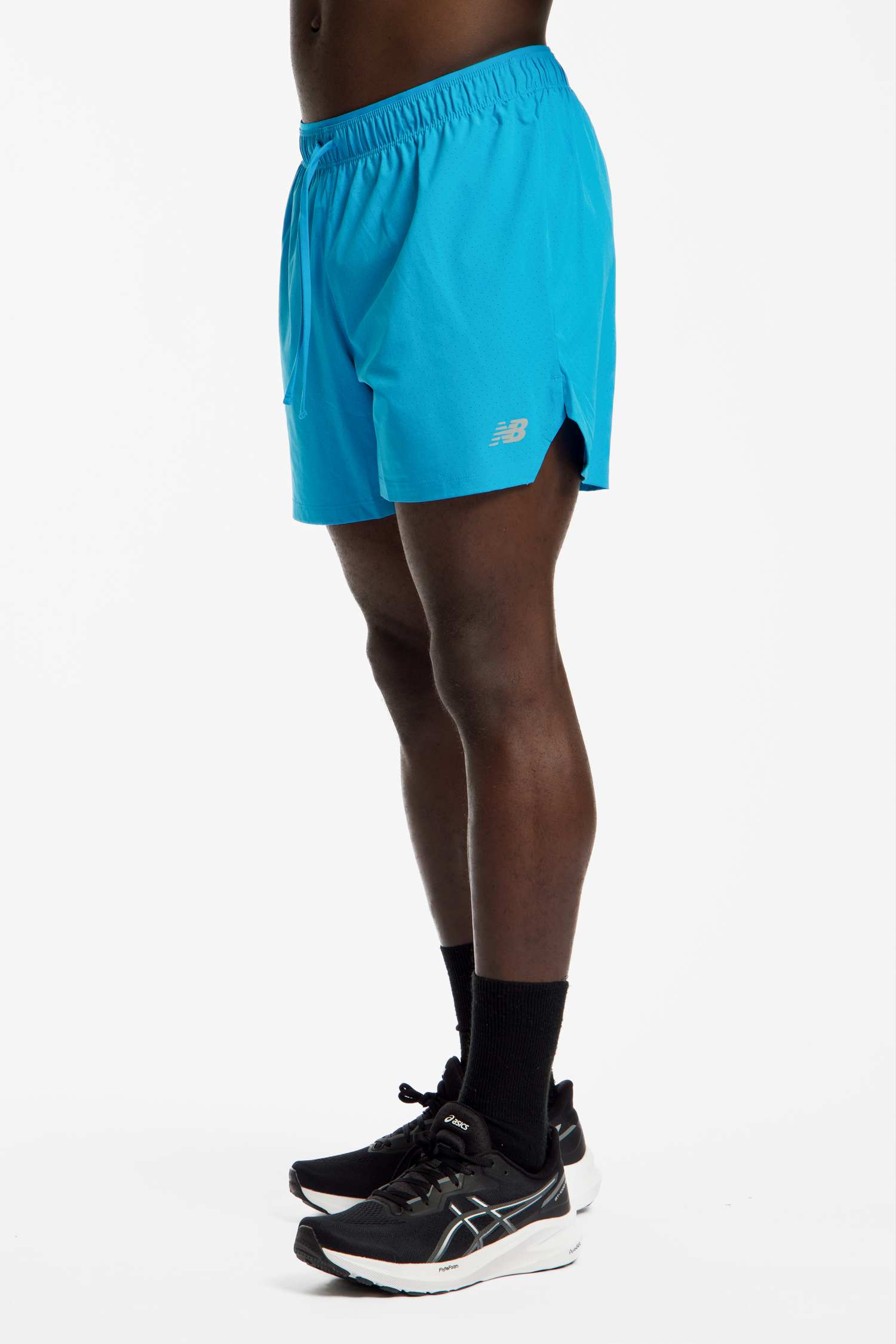 Image of New Balance RC Seamless 5" Herren Short Türkis, Herren, Größe: L