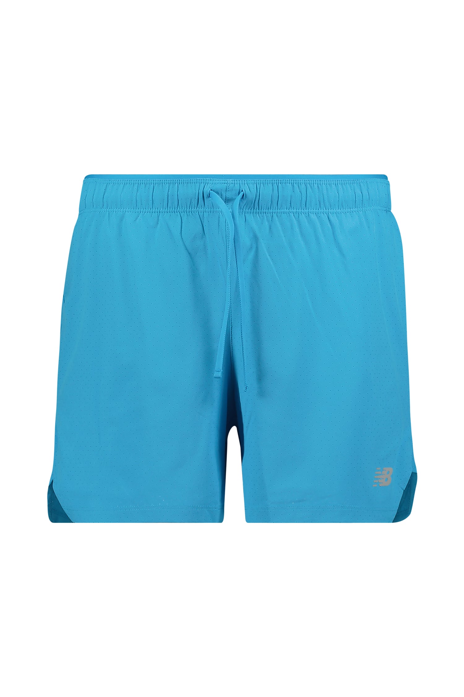 New Balance RC Seamless 5" Herren Short Türkis, Herren, Größe: S