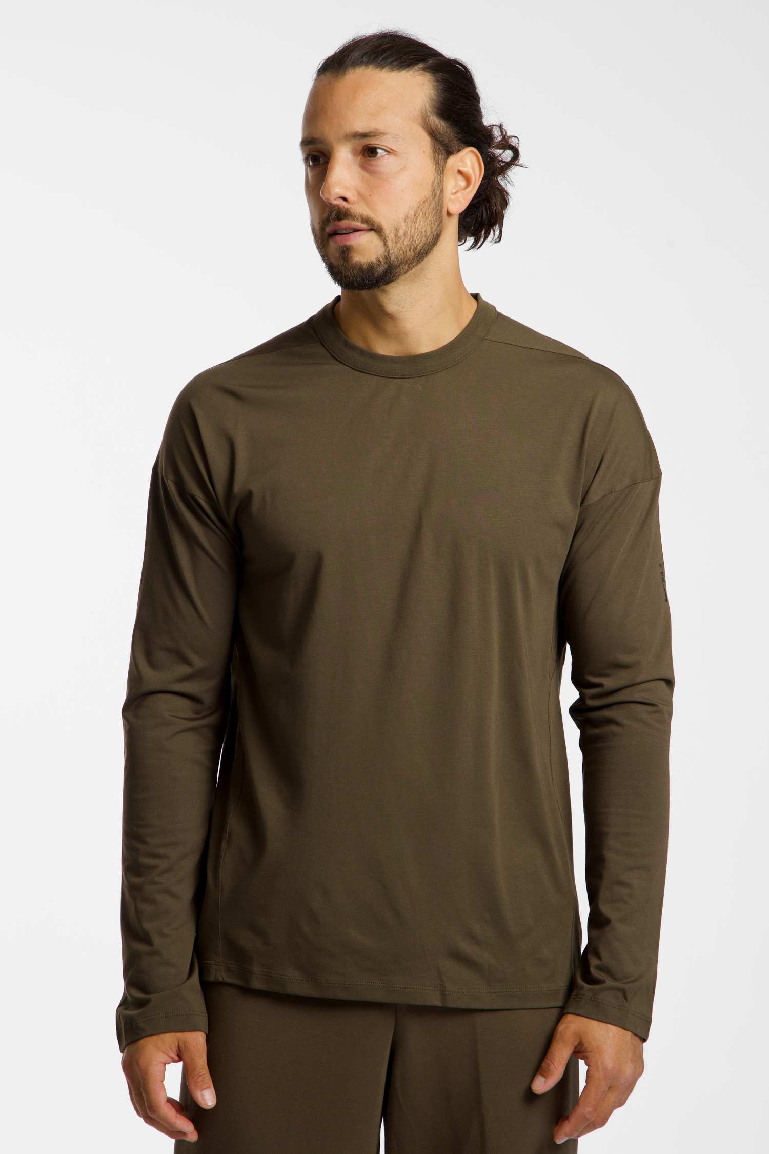 Nike ImpossiblySoft Dri-FIT Herren Longsleeve Braun, Herren, Größe: M