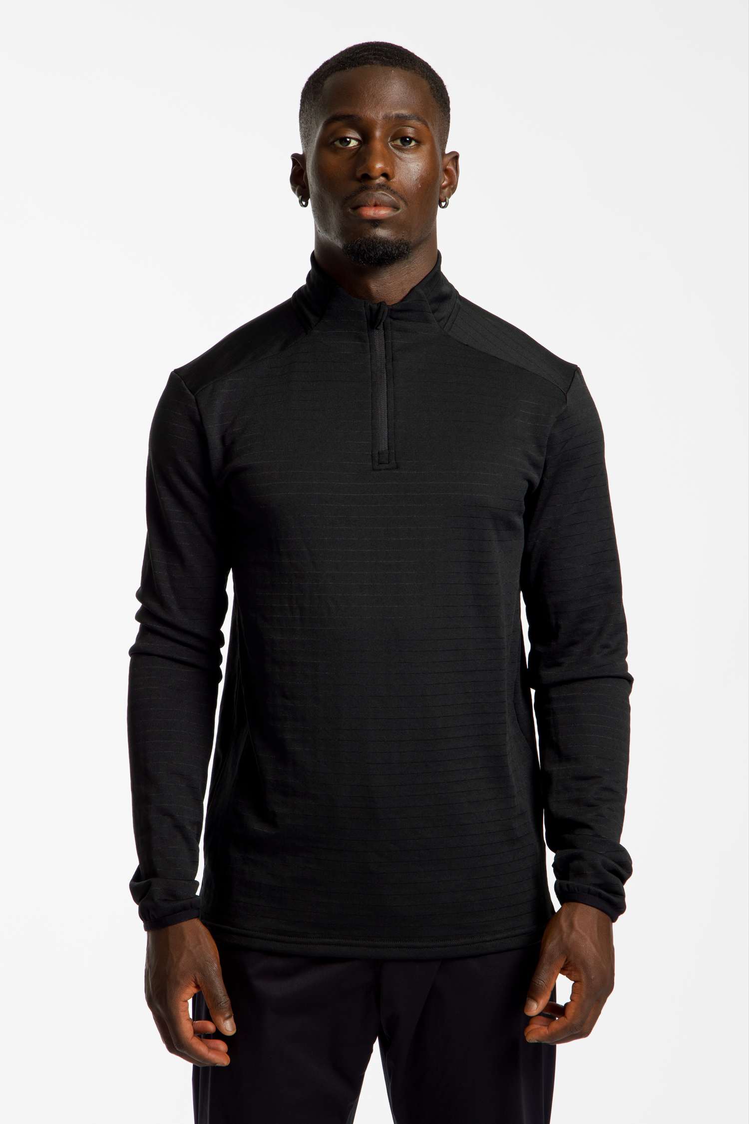 Image of POWERZONE Herren Longsleeve Schwarz, Herren, Größe: L