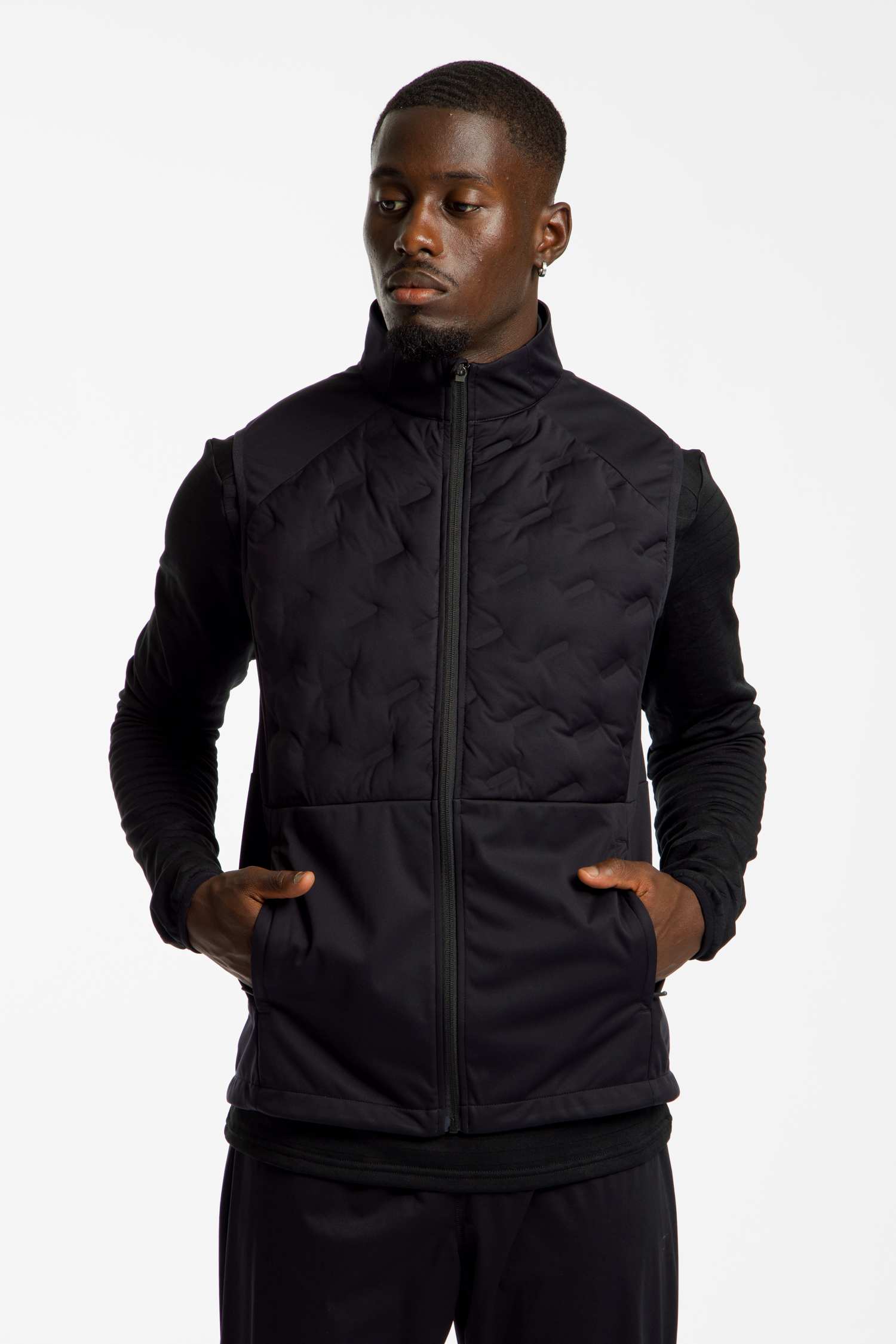 Image of POWERZONE Herren Gilet Schwarz, Herren, Größe: L