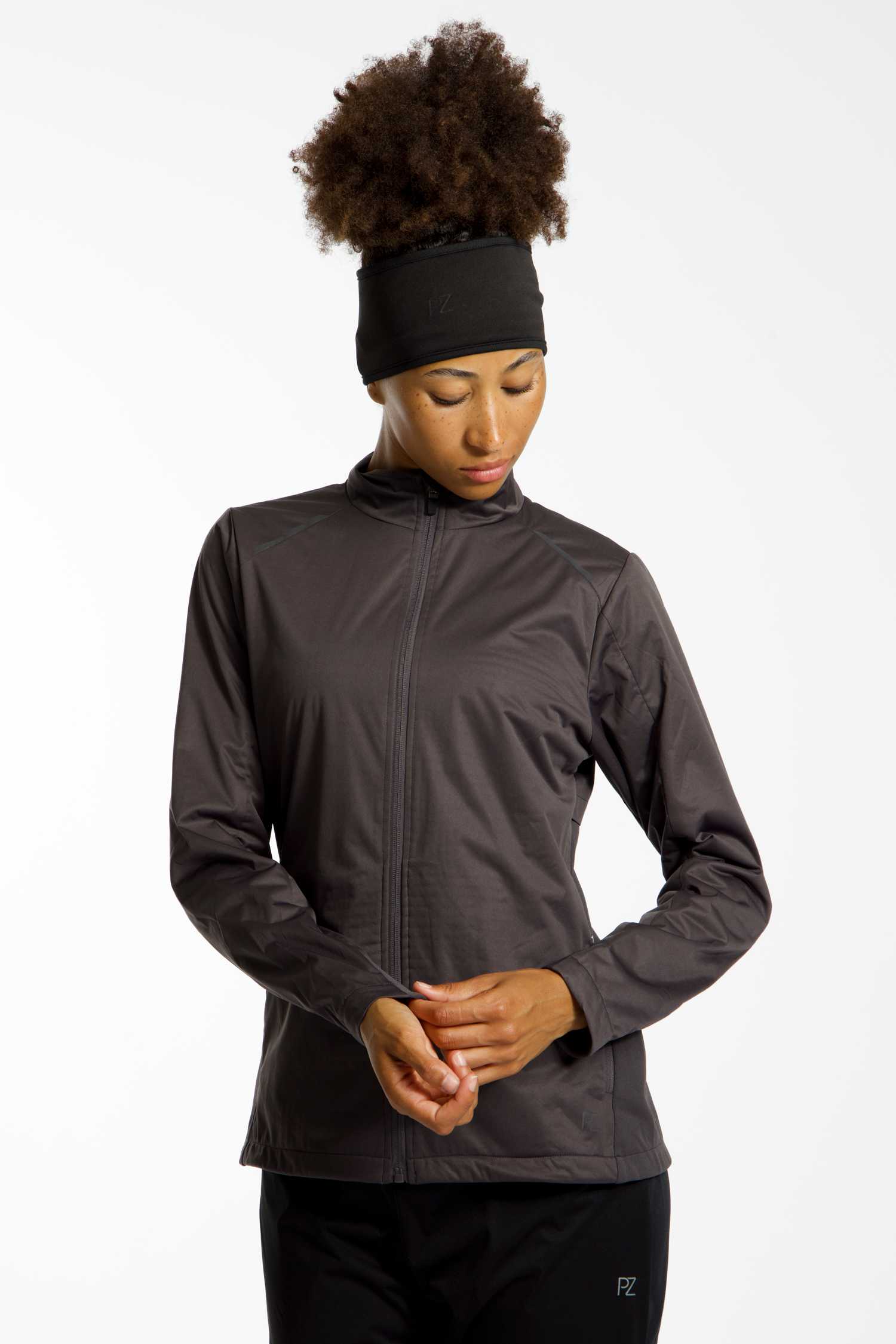 Image of POWERZONE Damen Laufjacke Braun, Damen, Größe: L