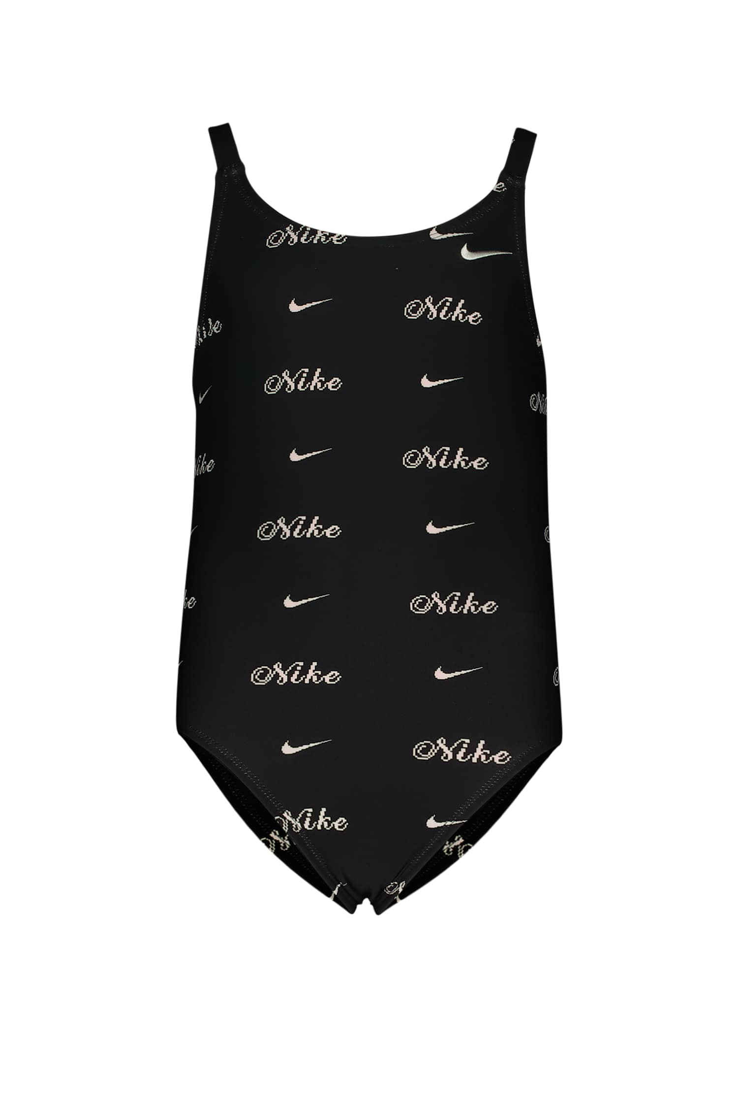 Nike Hydrastrong Logo Graphic Mädchen Badeanzug Schwarz, , Größe: M