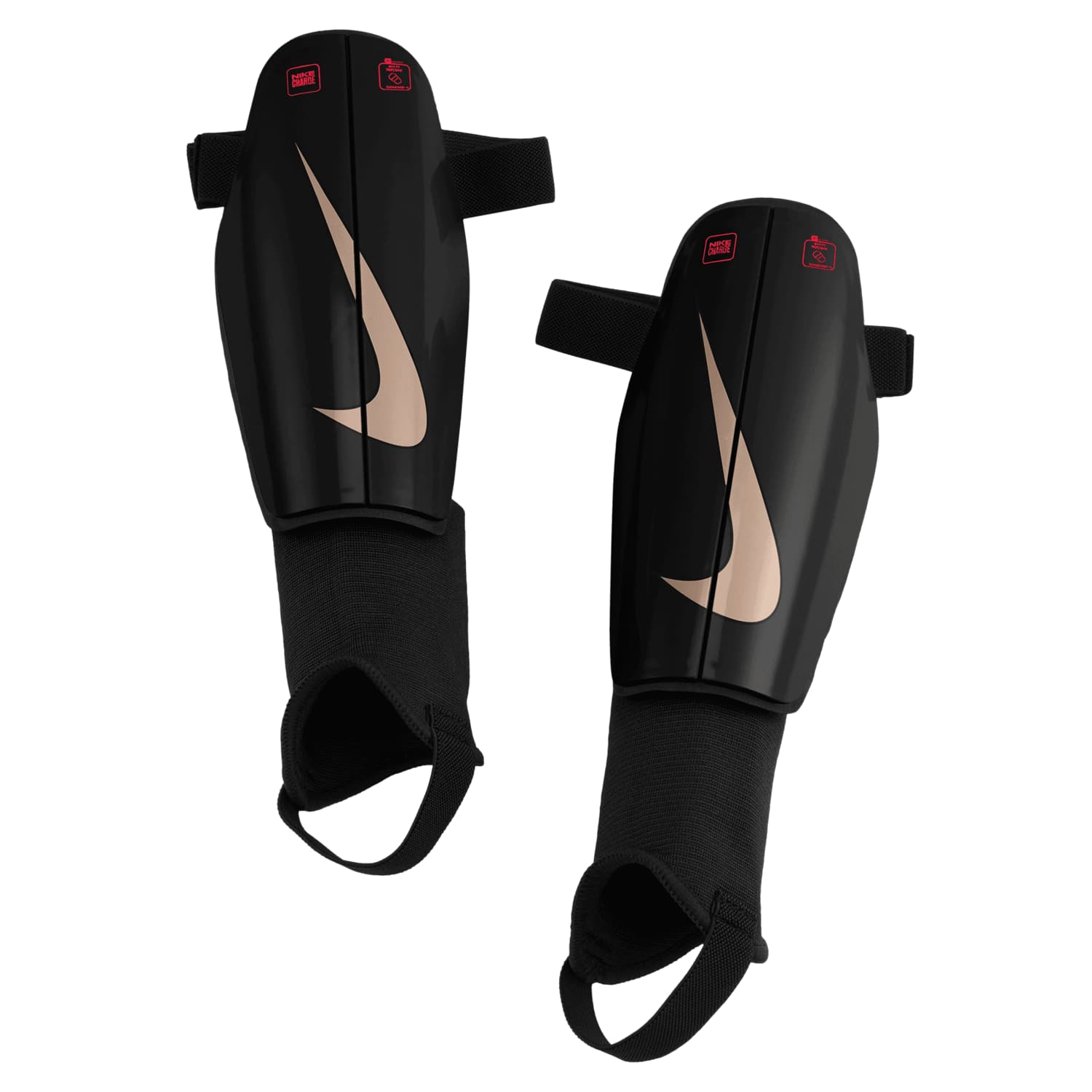 Nike Charge Schienbeinschoner Schwarz, Herren, Größe: L