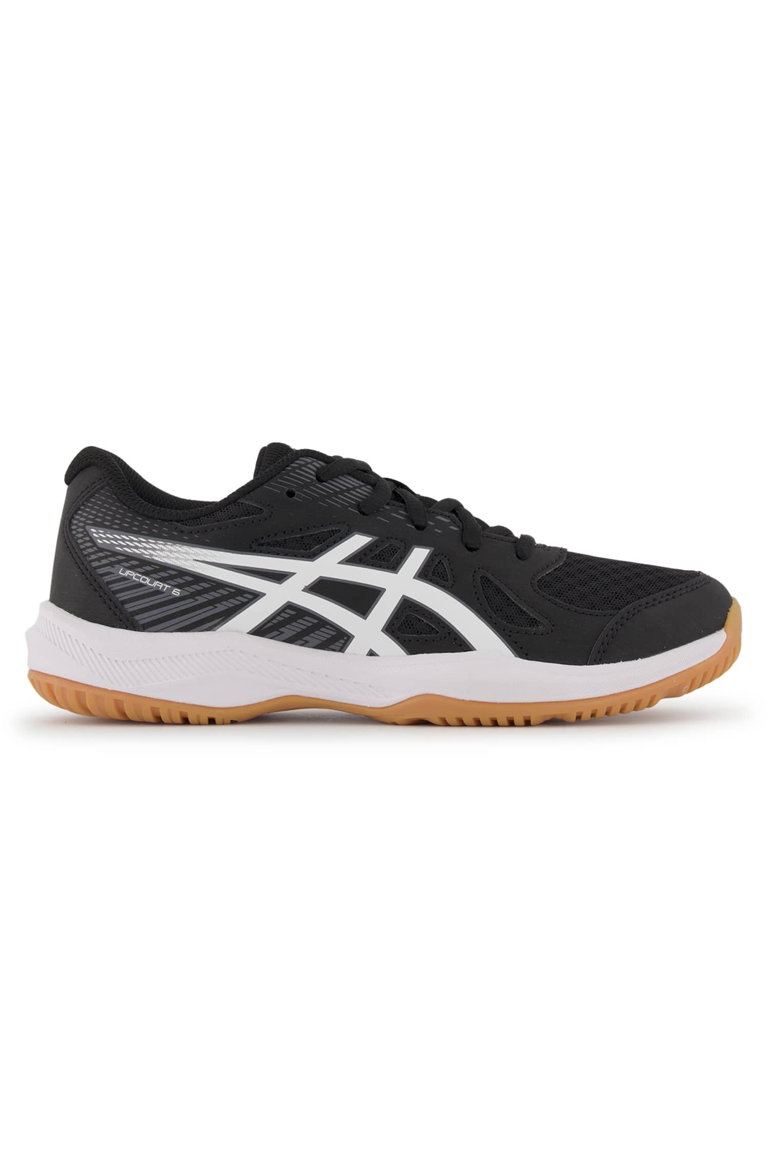 Image of ASICS Upcourt™ 6 GS Kinder Hallenschuh Schwarz, , Größe: 32 1/2