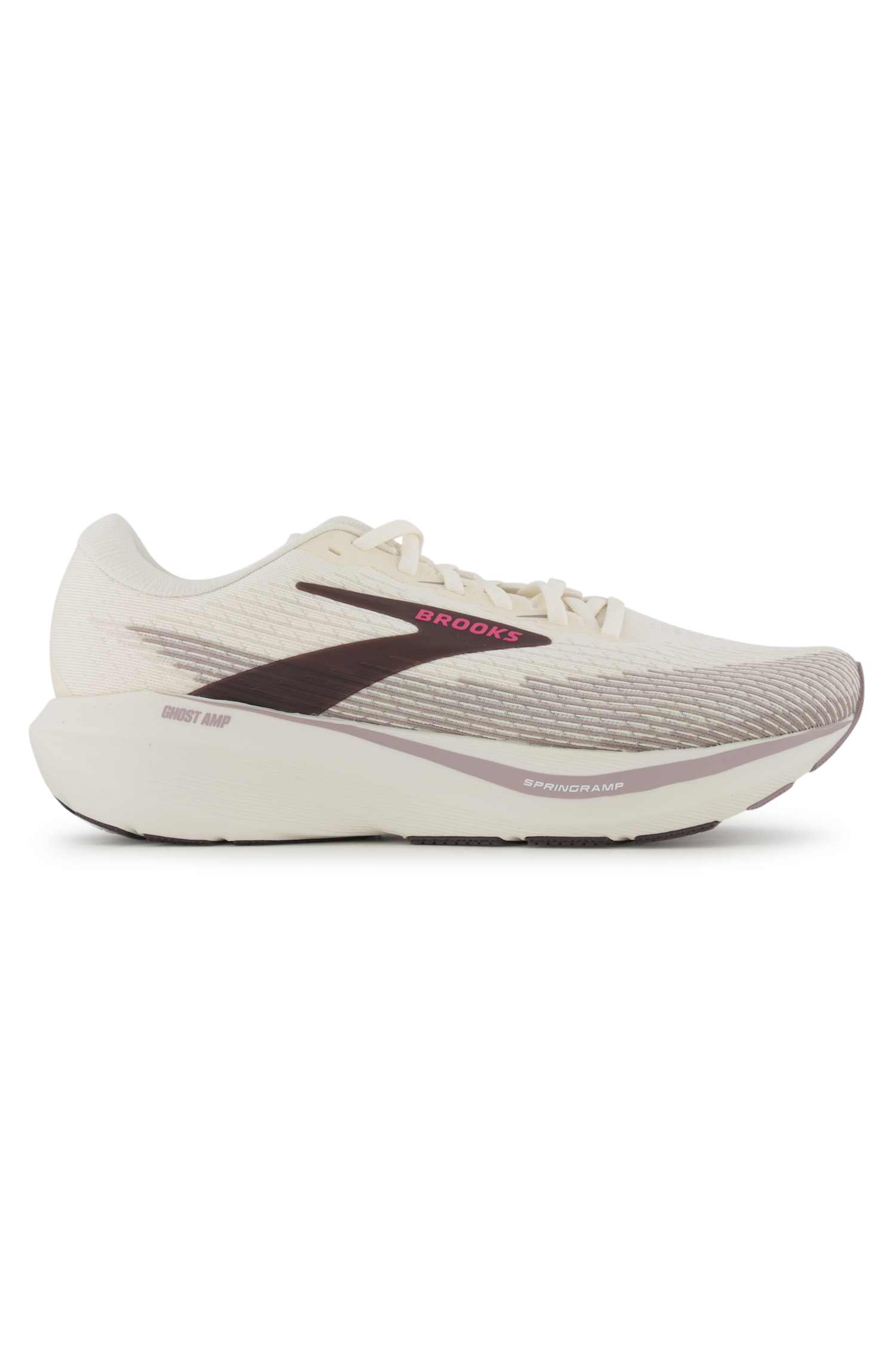 Image of Brooks Ghost Amp Damen Laufschuh Weiss, Damen, Größe: 10