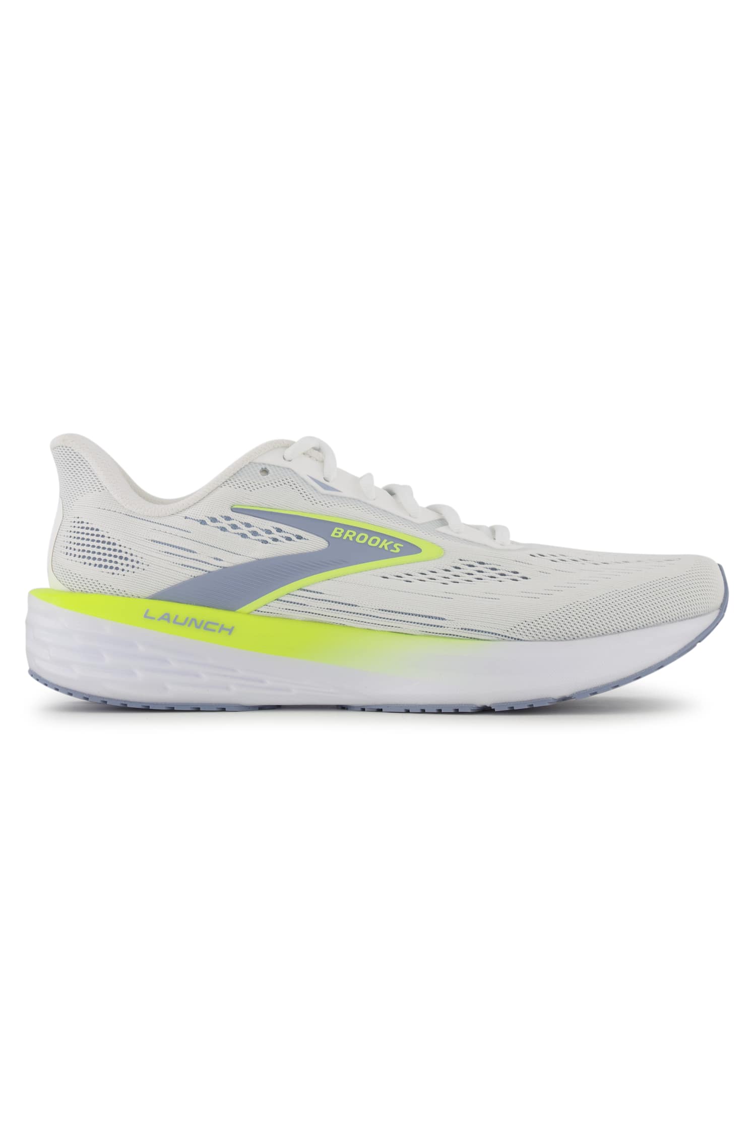 Brooks Launch 12 Herren Laufschuh Weiss, Herren, Größe: 11