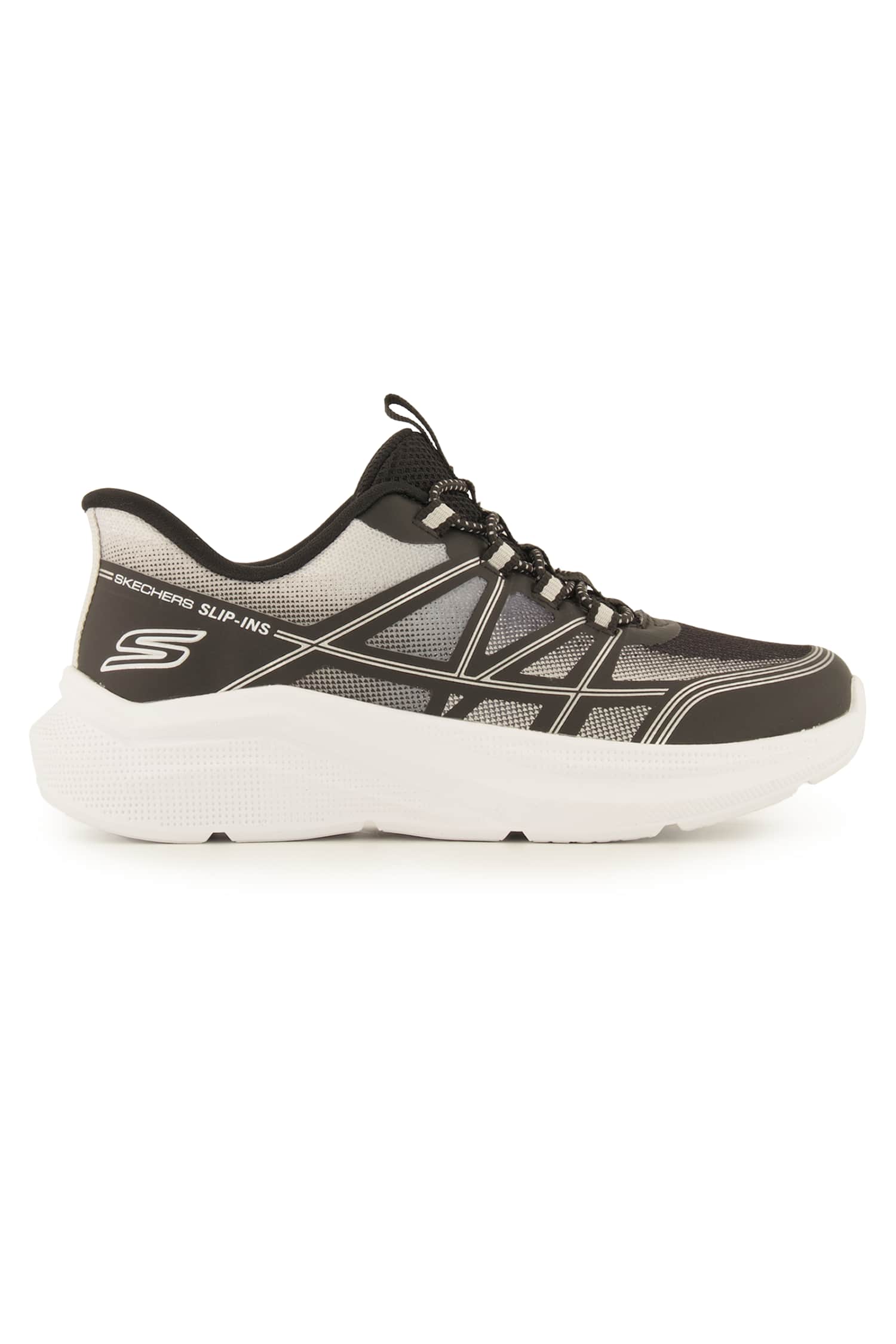 Skechers Slip-ins: Microspec Velocity Kinder Sneaker Schwarz, , Größe: 32