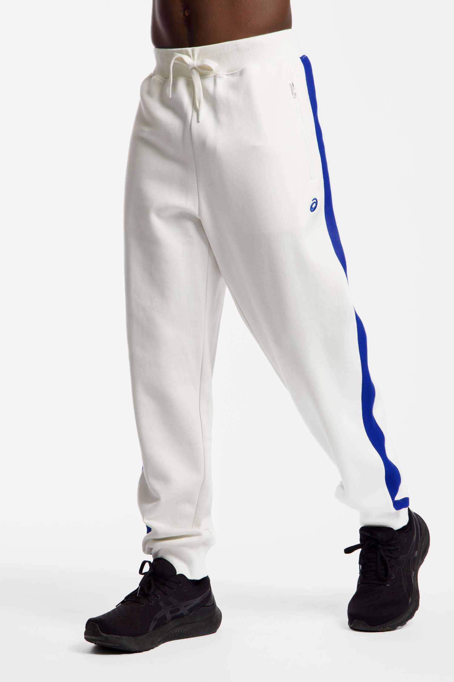 Image of ASICS Heritage Track Herren Trainerhose Beige, Herren, Größe: L