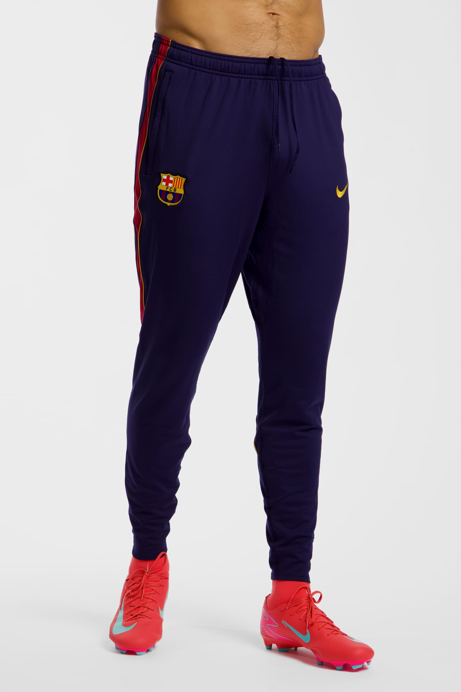 Image of Nike FC Barcelona Dri-FIT Strike Herren Trainerhose Blau, Herren, Größe: L