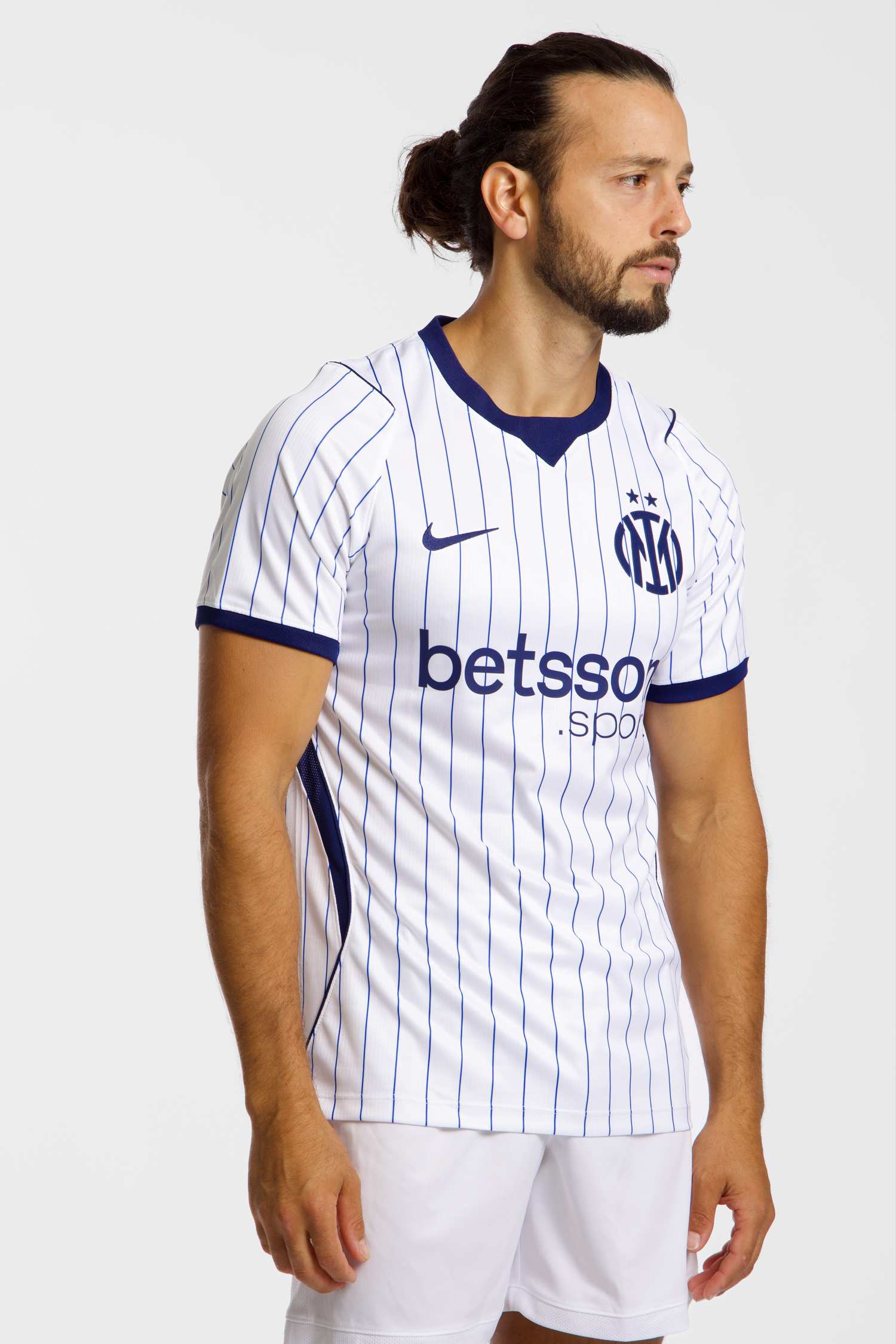 Image of Nike Inter Mailand Away Replica Herren Fussballtrikot 26/27 Blau, Herren, Größe: L