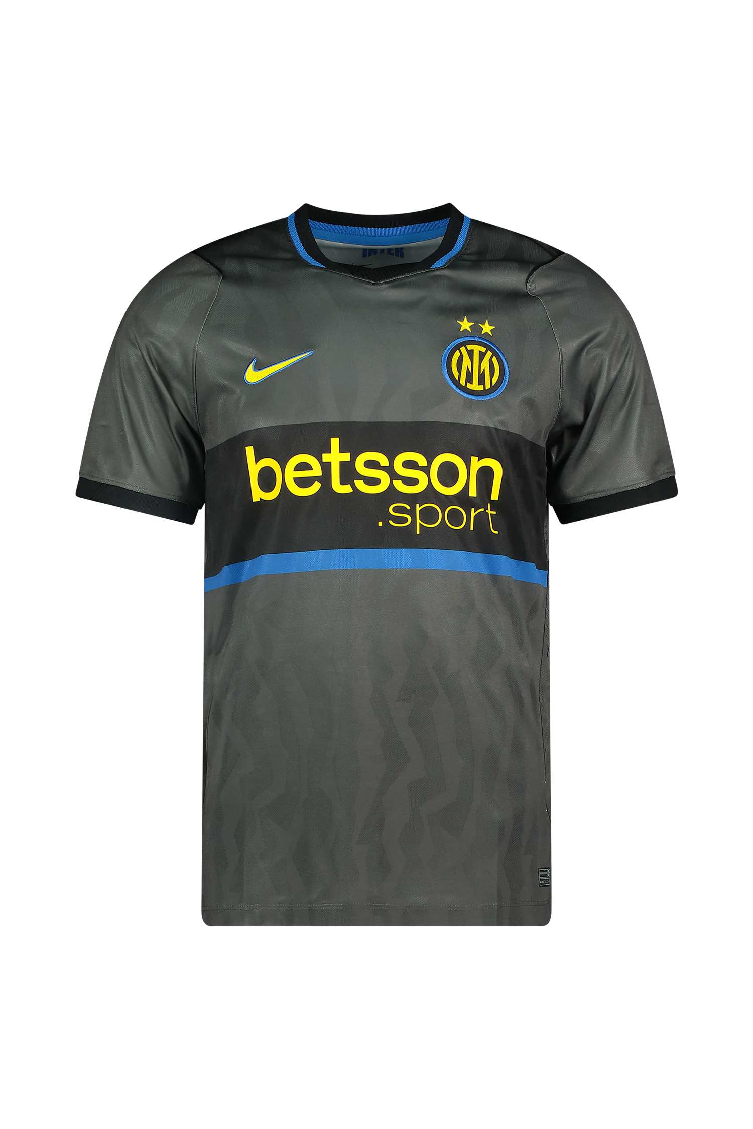 Image of Nike Inter Mailand 3rd Replica Herren Fussballtrikot 26/27 Schwarz, Herren, Größe: L