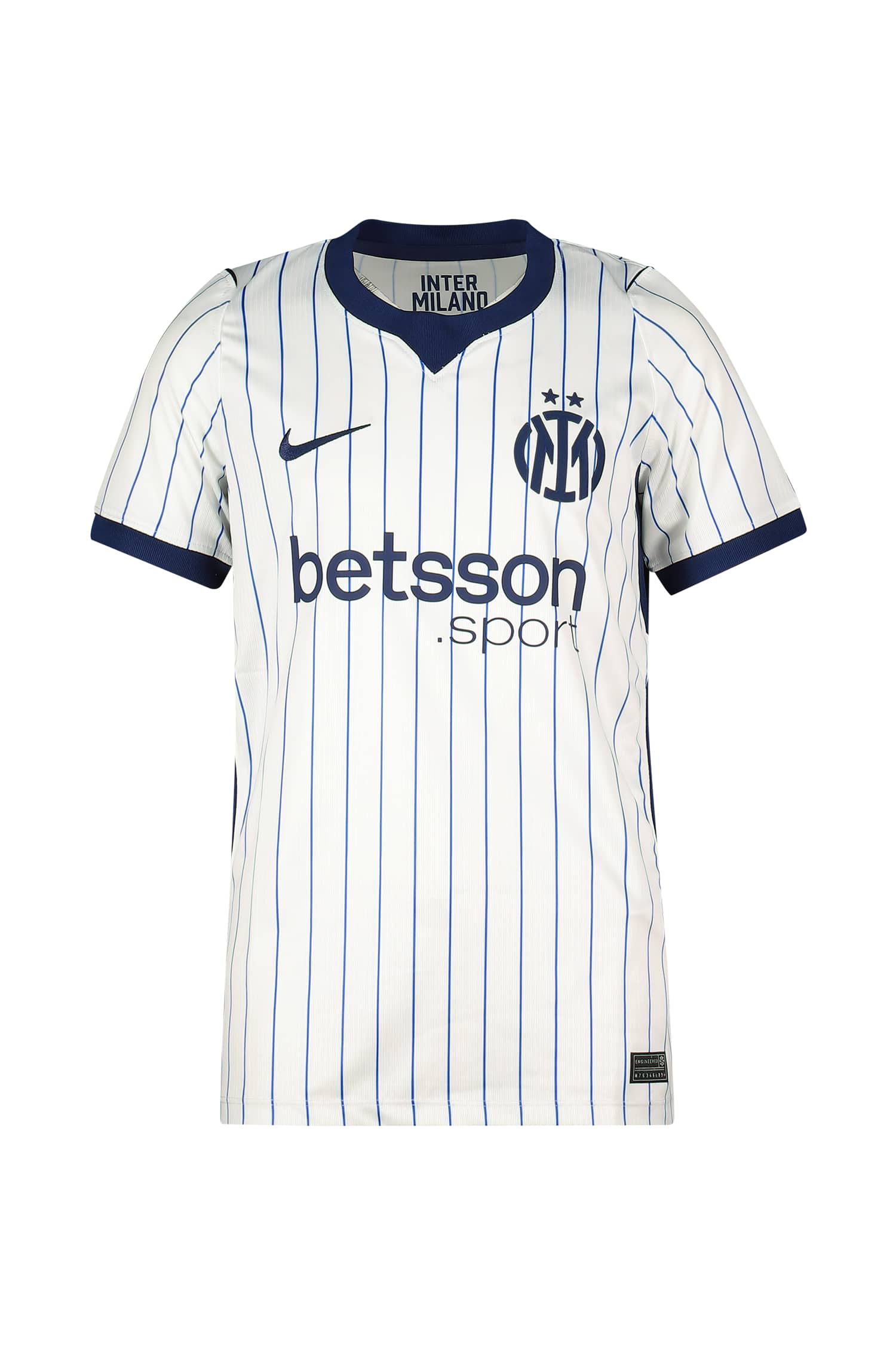Image of Nike Inter Mailand Away Replica Kinder Fussballtrikot 26/27 Blau, , Größe: 128
