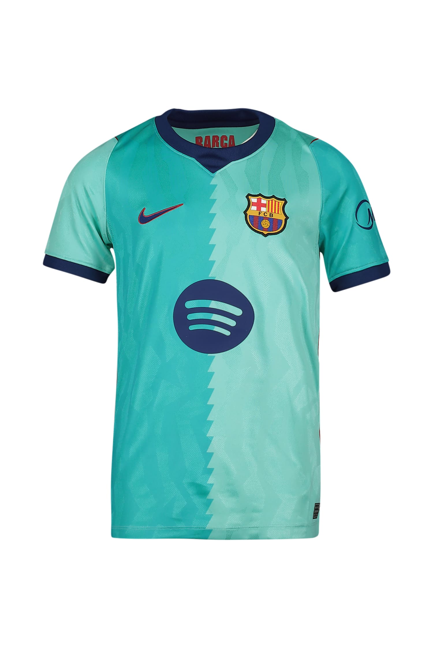 Image of Nike FC Barcelona 3rd Replica Kinder Fussballtrikot 26/27 Blau, , Größe: 128