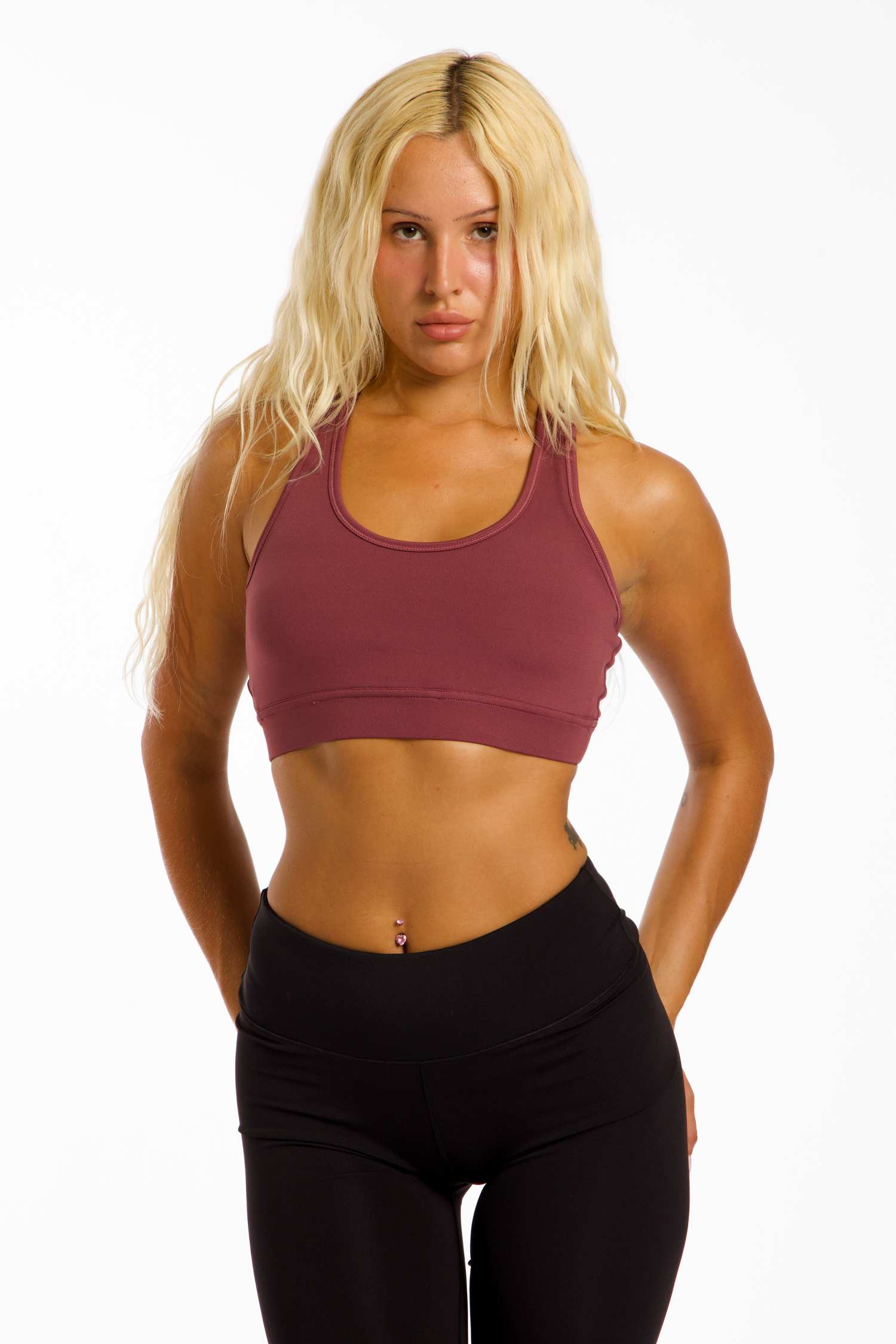 Image of POWERZONE Medium Damen Sport-BH Lila, Damen, Größe: L