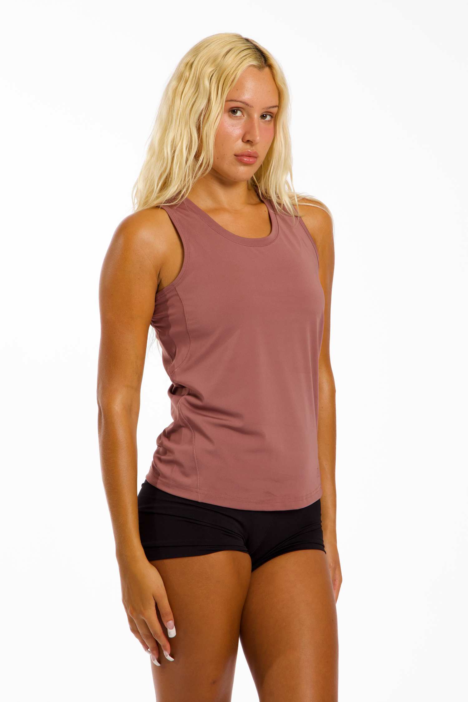 POWERZONE Damen Top Taupe, Damen, Größe: S