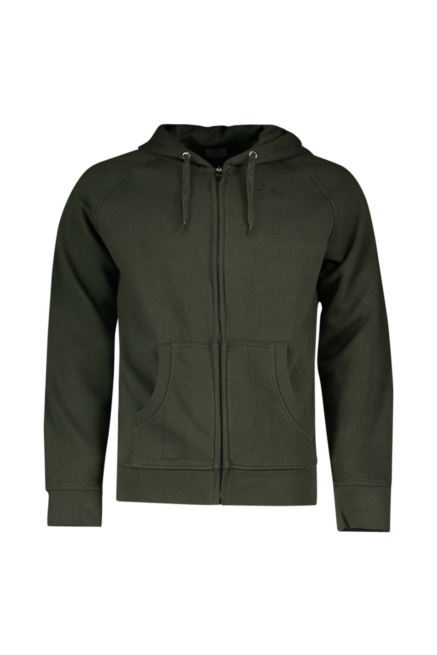 Image of Kappa Logo Jack Herren Trainingsjacke Grün, Herren, Größe: L