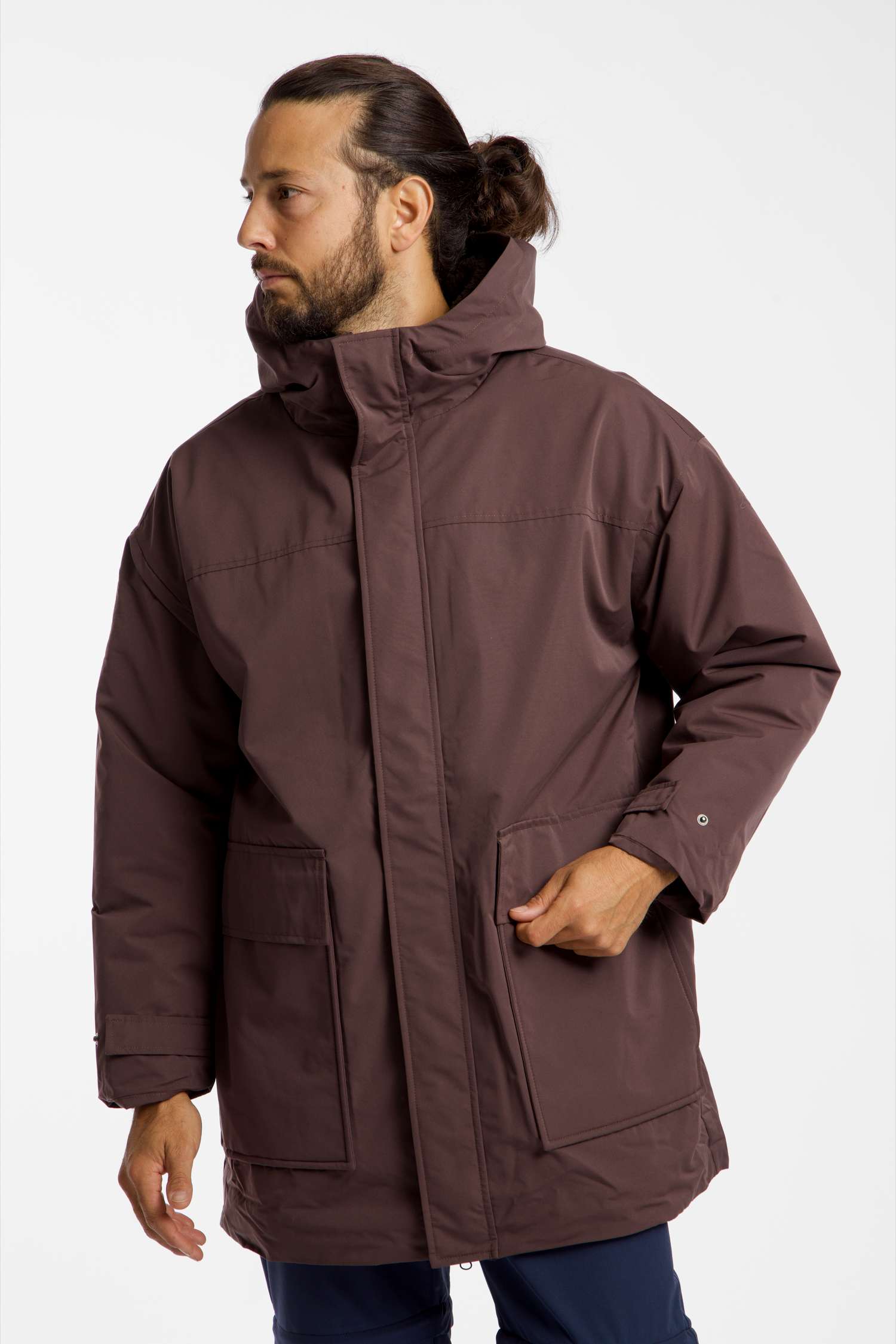 Image of Kappa Shon Herren Winterjacke Braun, Herren, Größe: L